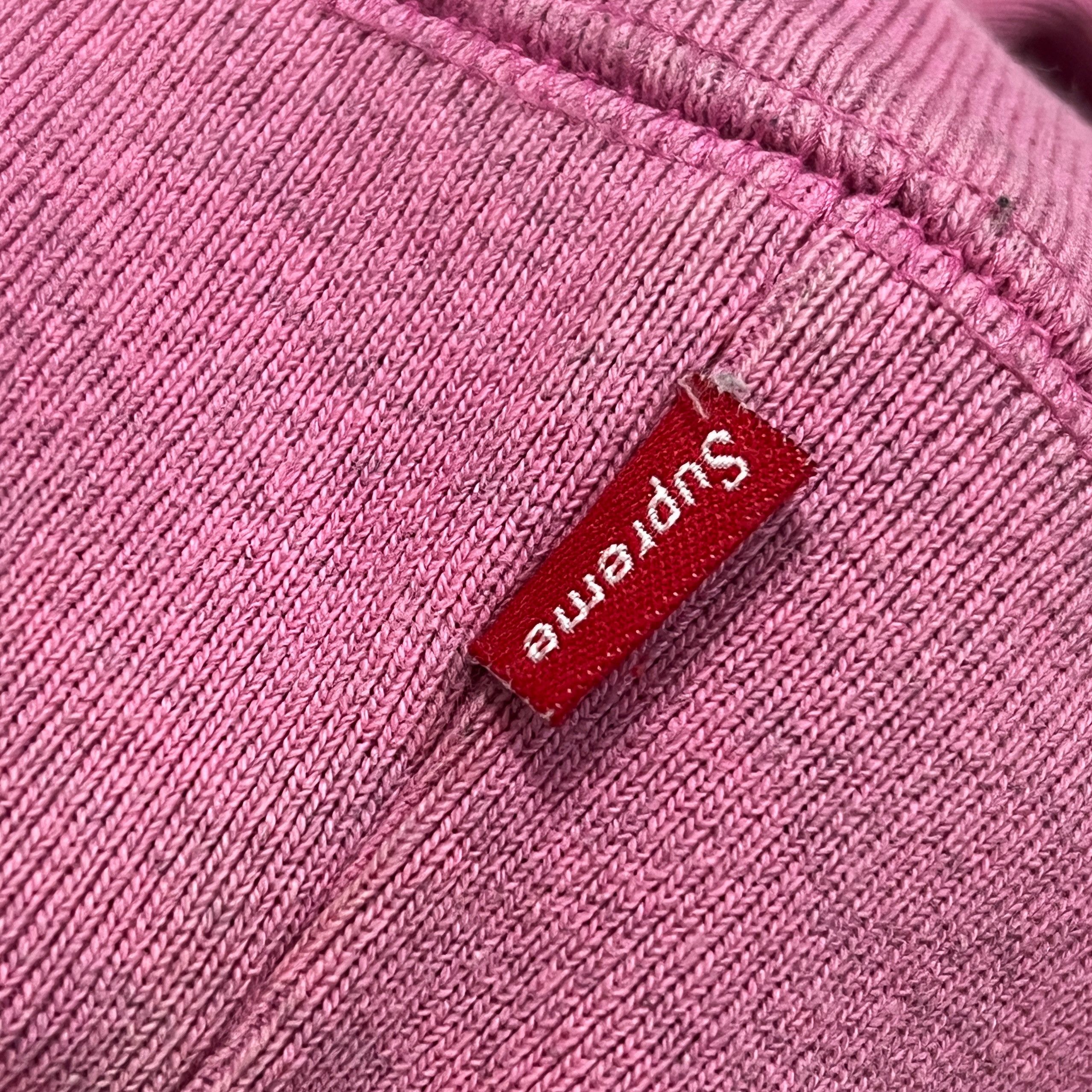 Supreme Supreme 15FW Box Logo CrewNeck Heather Pink Size US L / EU 52-54 / 3 - 8 Thumbnail