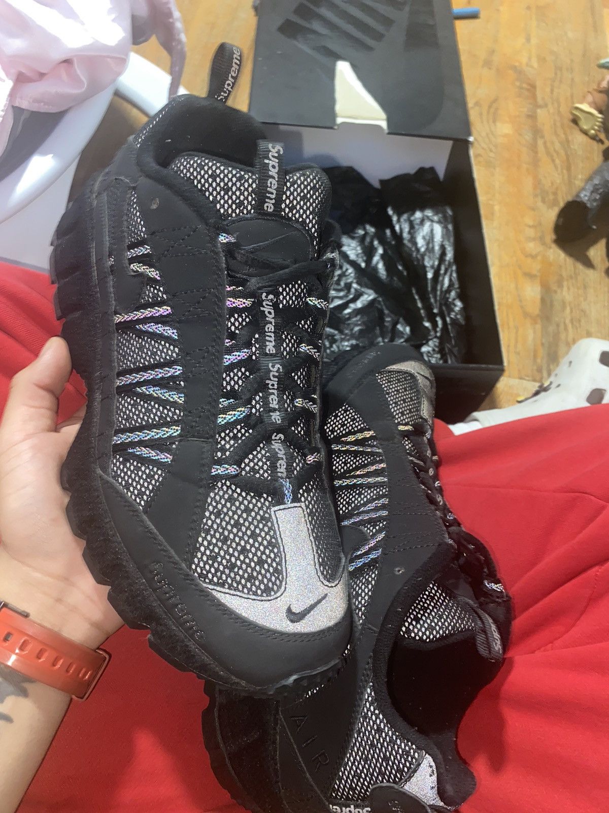 image of Nike Humara Shoes in Black, Men's (Size 9)