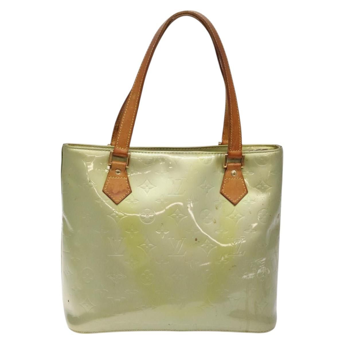 Louis Vuitton LOUIS VUITTON Monogram Vernis Houston Hand Bag Gris M91053 Size ONE SIZE - 2 Thumbnail