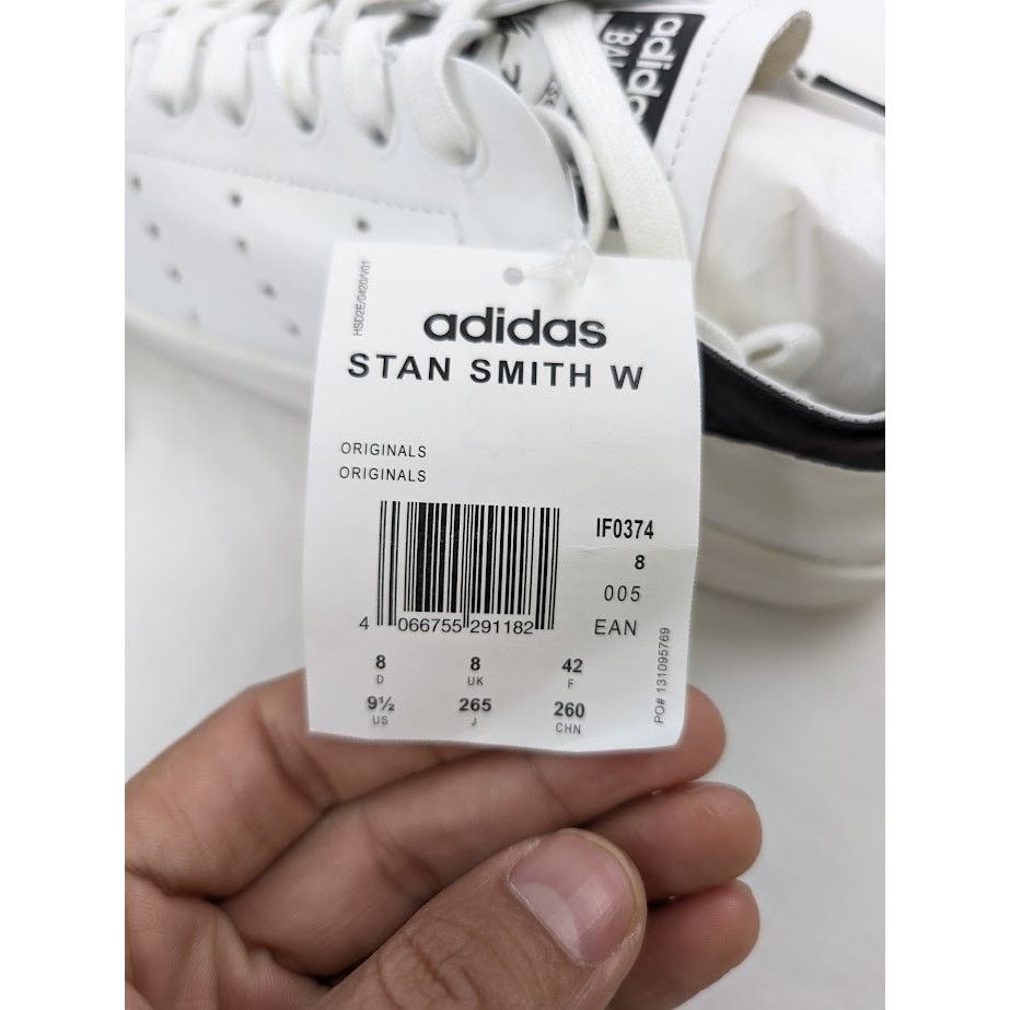 Adidas × Balenciaga o1rshd1 Stan Smith Low-Top Sneakers in Black/White Size US 8 / EU 41 - 22 Thumbnail