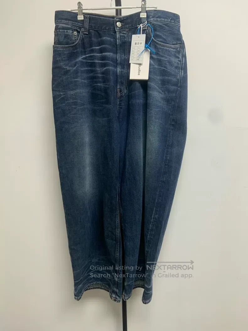 Acne Studios Acne Studios Cleanfit Flared Water Ripple Heavyweight Loos Size US 34 / EU 50 - 1 Thumbnail