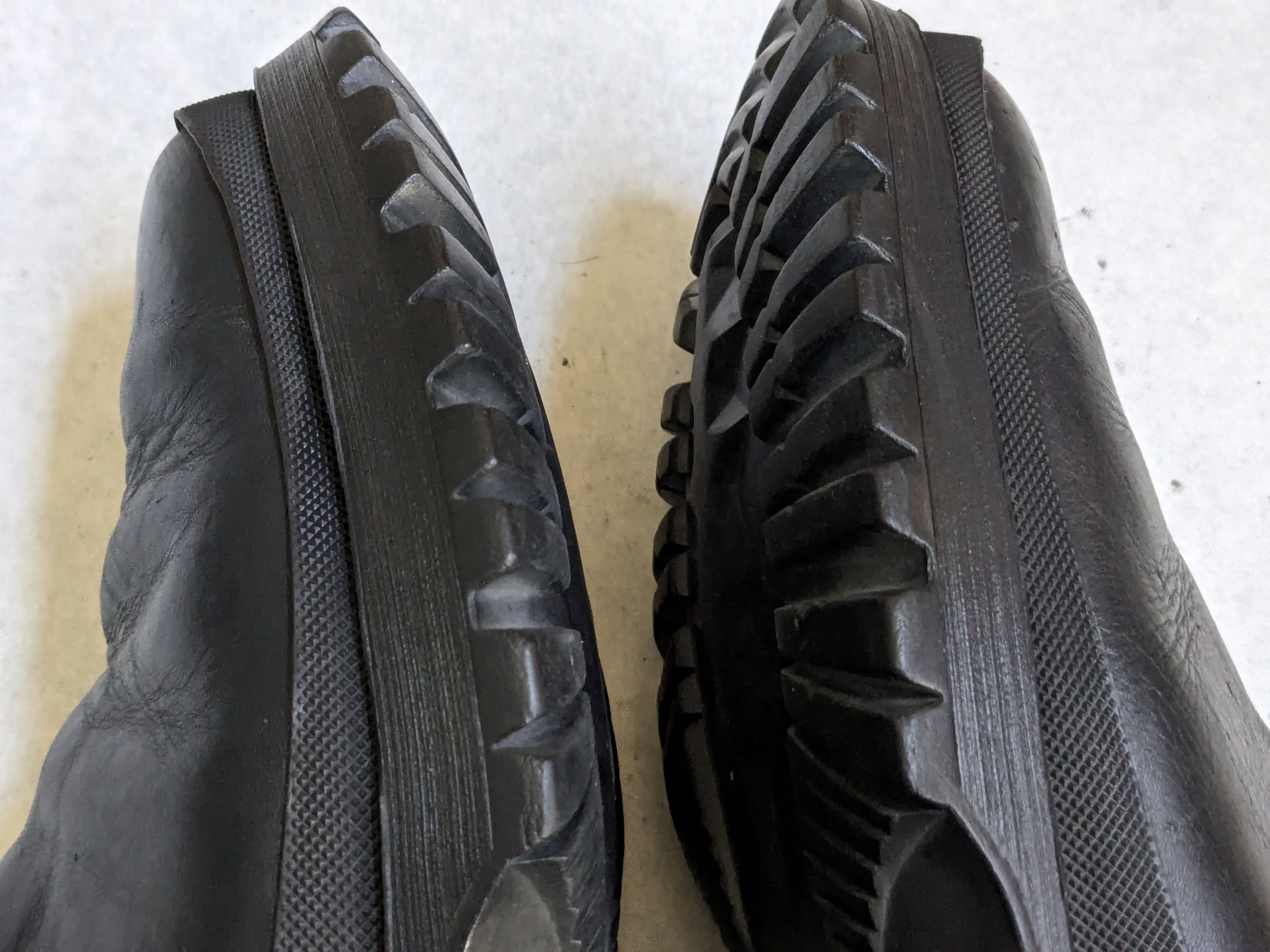 Prada Prada Chelsea Boots Black Leather 10 Y2K Chunky Rubber Size US 10 / EU 43 - 7 Thumbnail