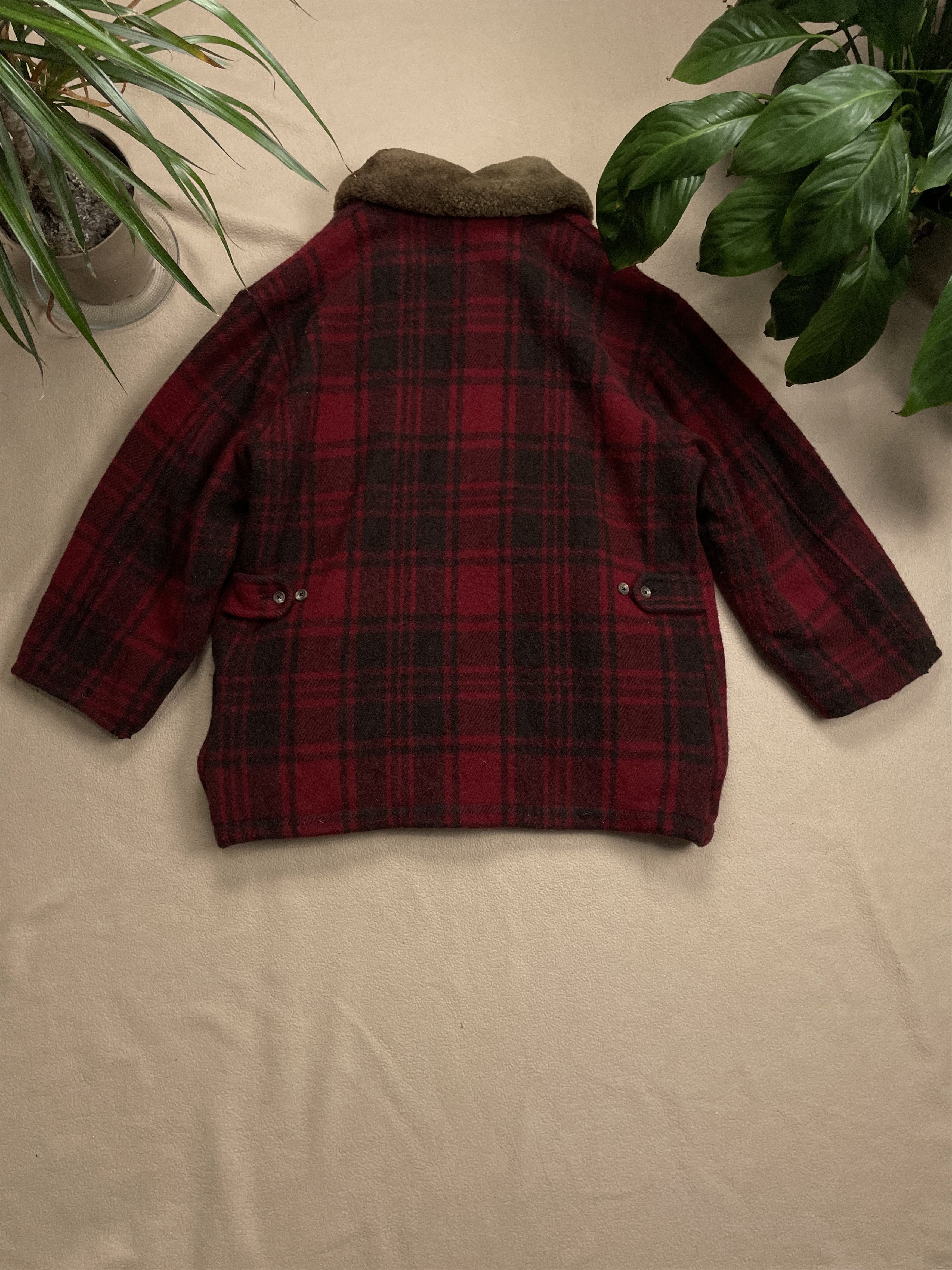 Polo Ralph Lauren Polo Ralph Lauren Wool Checked Zip Coat Made In USA Size L Size US L / EU 52-54 / 3 - 6 Thumbnail
