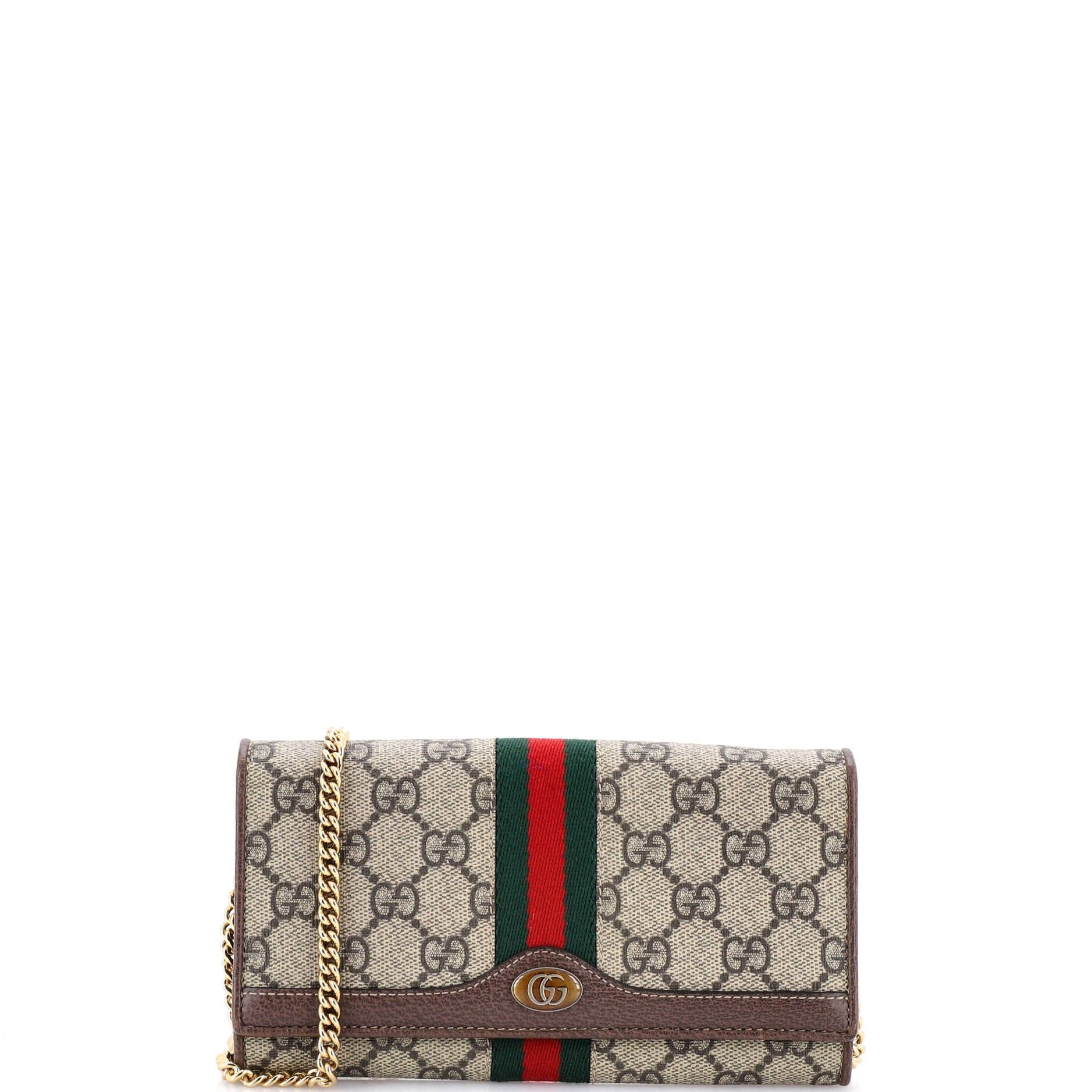 Gucci Ophidia Chain Wallet Size ONE SIZE - 1 Thumbnail