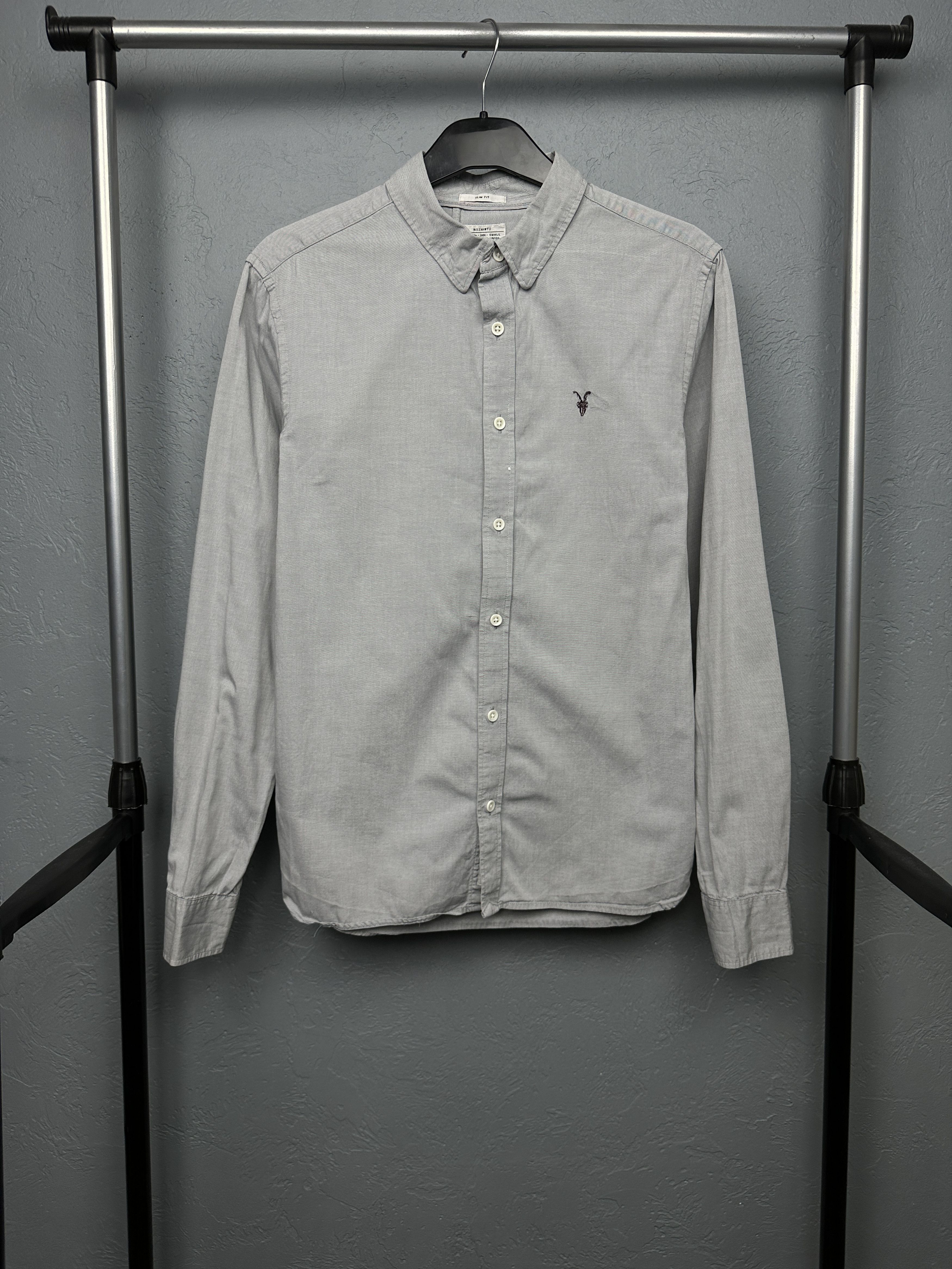 Allsaints × Vintage Allsaints Mens Redondo Long Sleeve Shirt Size US S / EU 44-46 / 1 - 1 Thumbnail