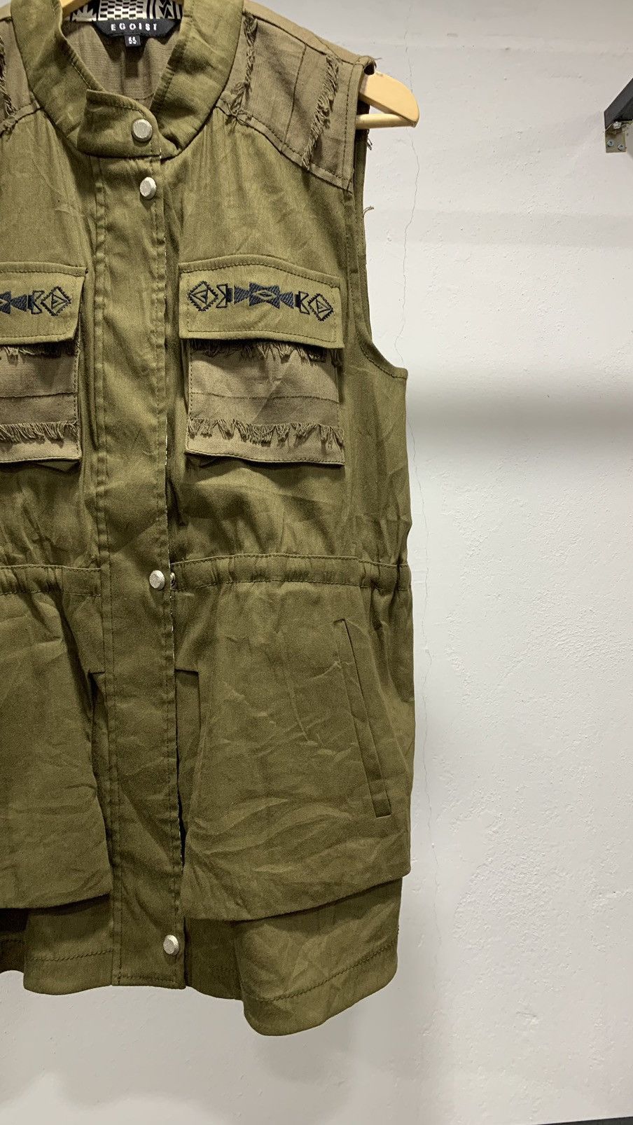 If Six Was Nine × Vintage Vintage Egoist Tavtical Vest Like Hysteric Glamour Size M / US 6-8 / IT 42-44 - 2 Thumbnail