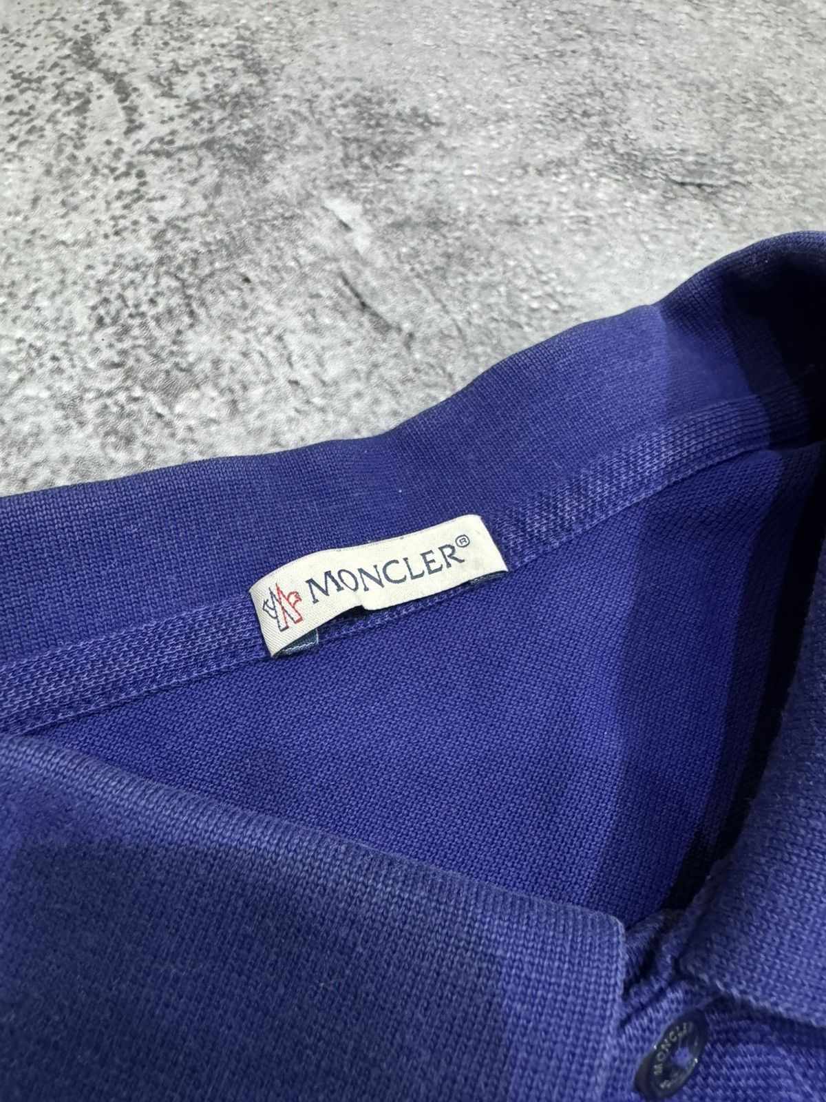 Moncler Moncler Polo Shirt Size US XXL / EU 58 / 5 - 4 Thumbnail