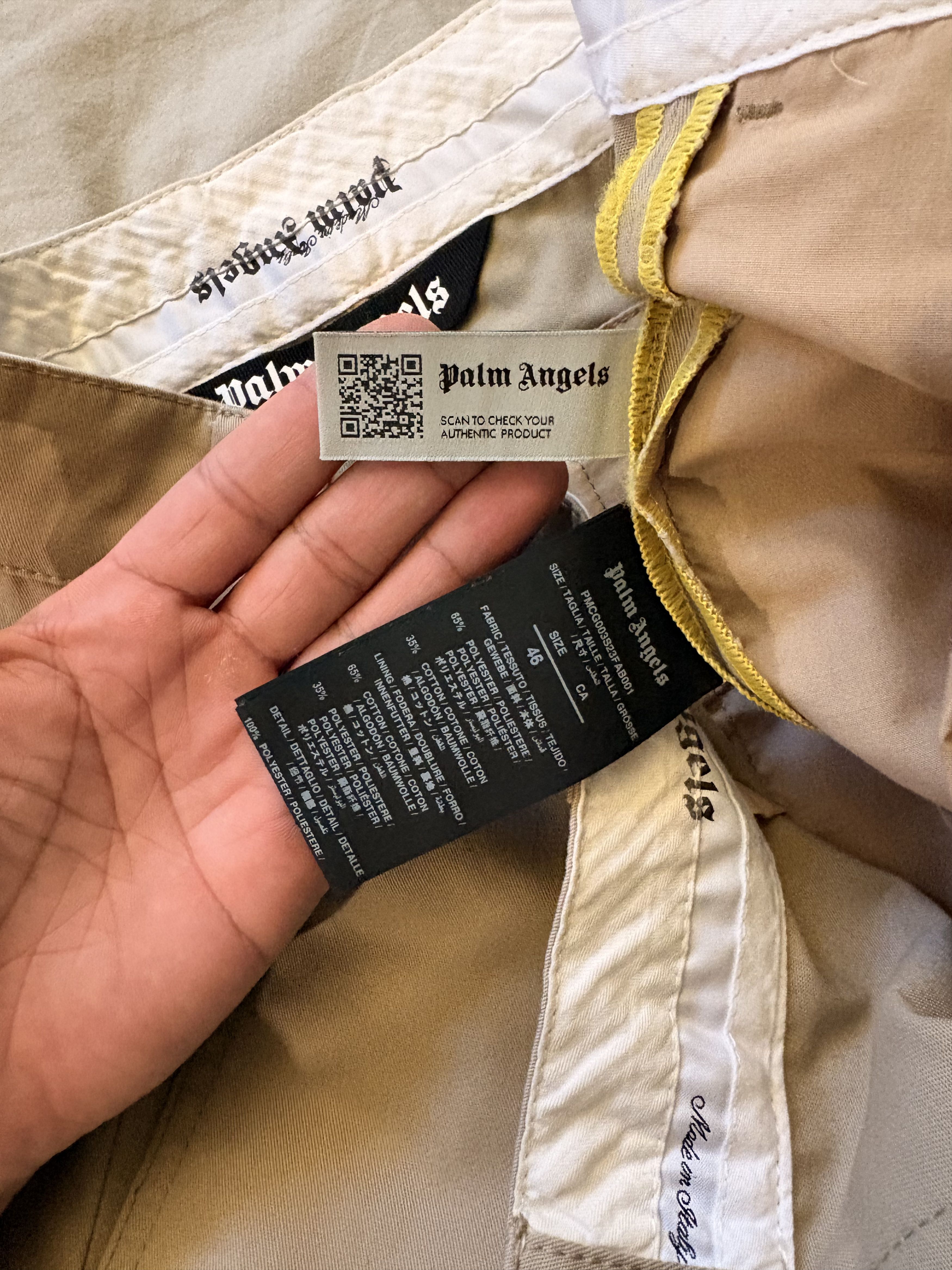Palm Angels Loose Fit Panel Pants Size US 30 / EU 46 - 7 Thumbnail