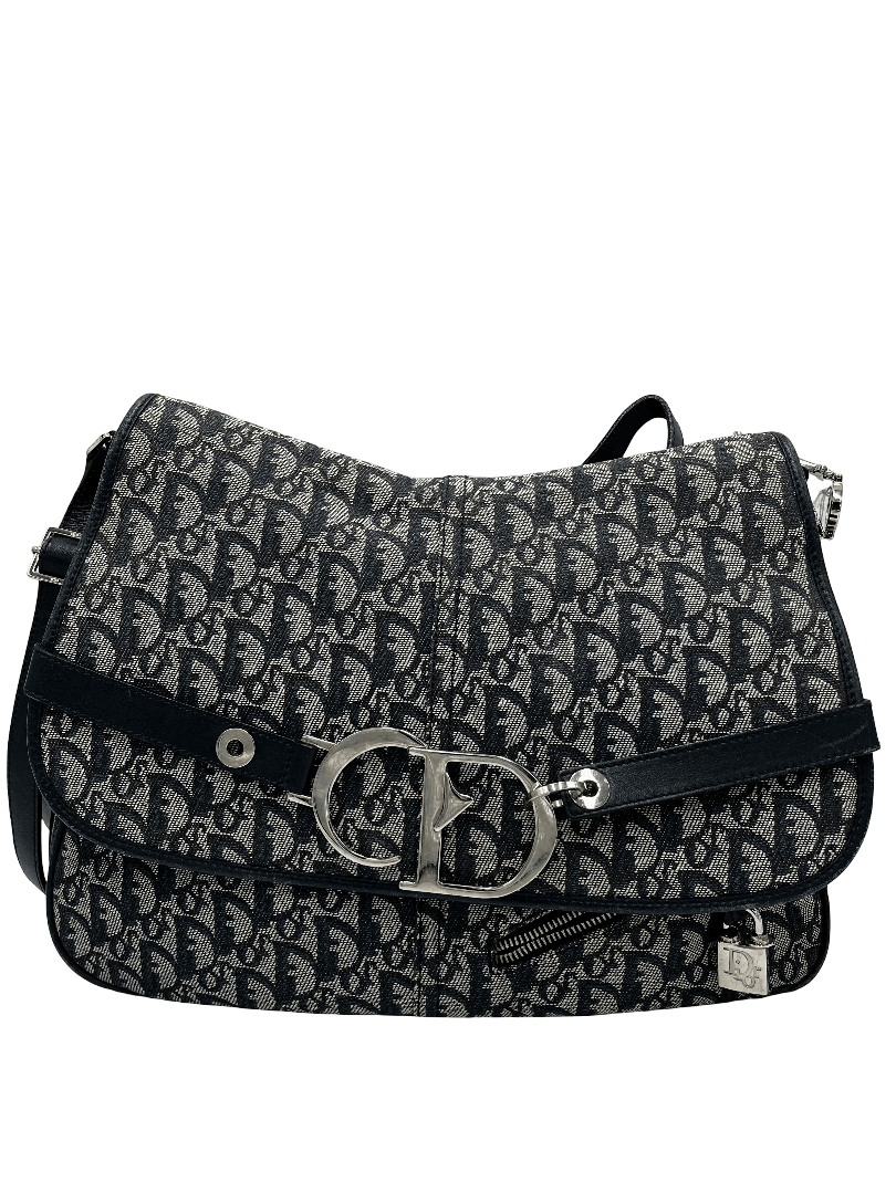 Dior Christian Dior Vintage CD Flap Messenger Diorissimo Canvas Size ONE SIZE - 1 Thumbnail