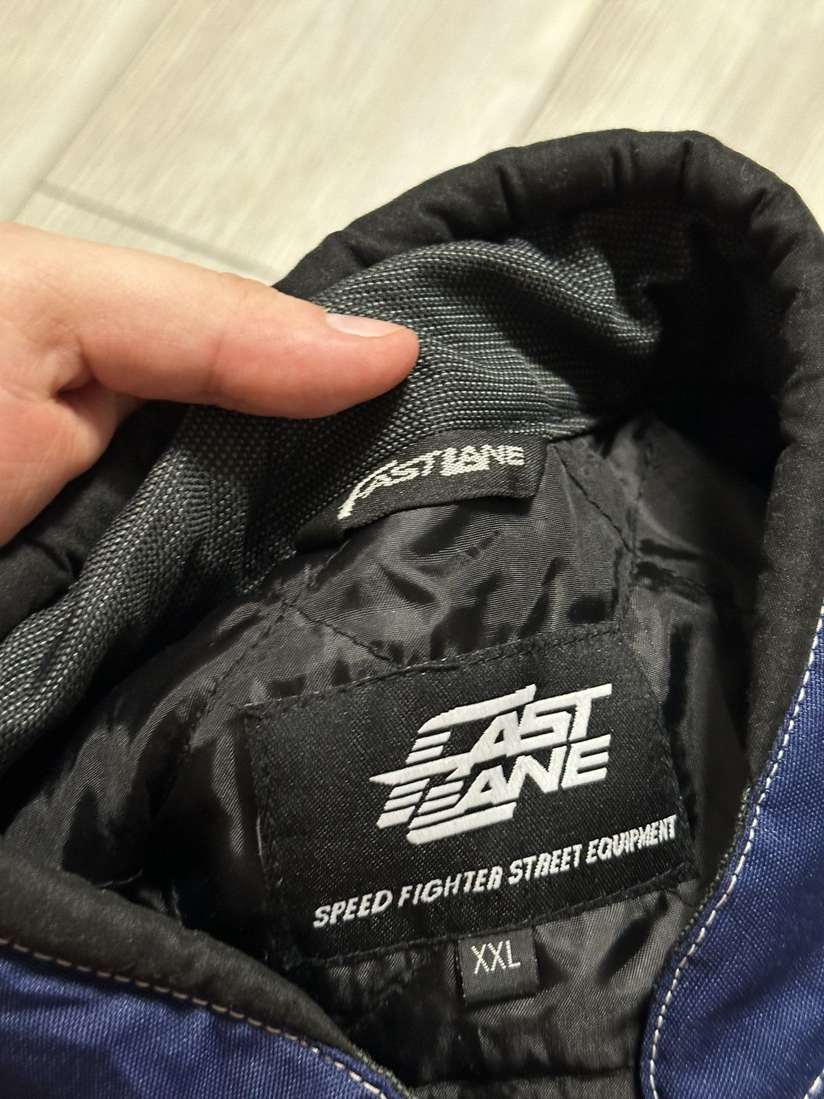 Vintage New 🤩 Fast Lane Vintage Speed Fighter Racing Jacket Large Size US XXL / EU 58 / 5 - 6 Thumbnail