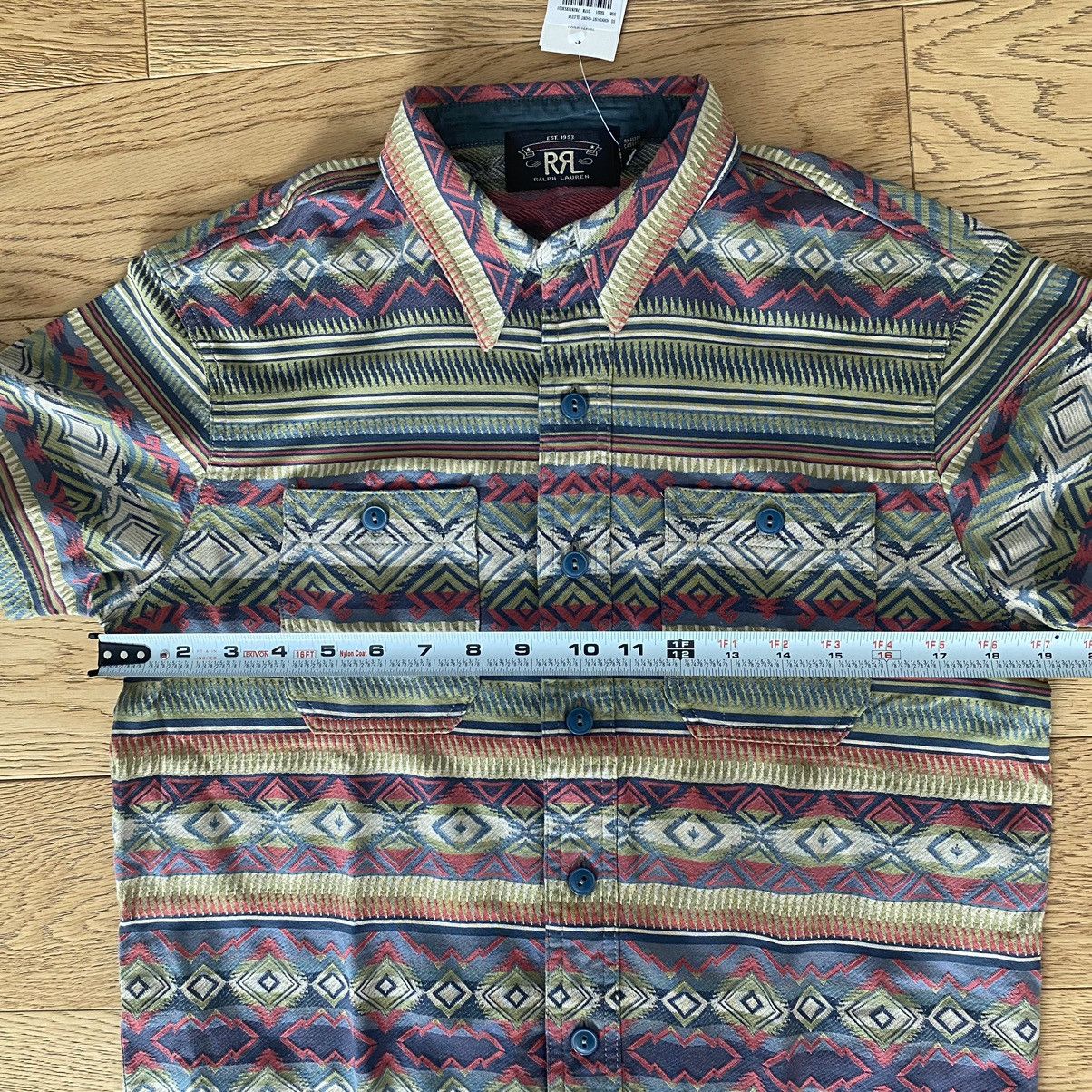 RRL Ralph Lauren RRL Double RL Ralph Lauren Navajo Serape Shirt Workwear Ikat Size US S / EU 44-46 / 1 - 9 Thumbnail