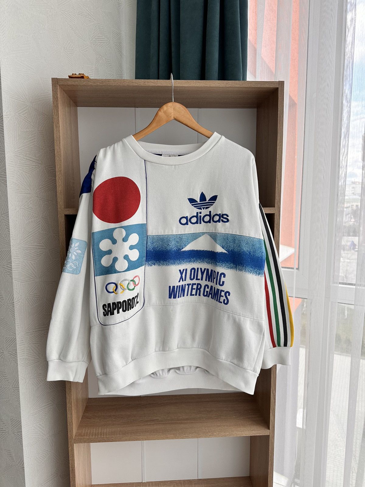 Vintage adidas olympic sweater sales