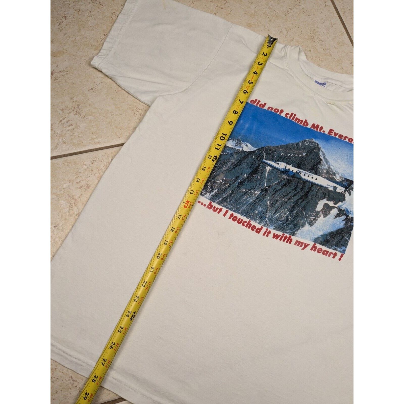 Other I Did Not Climb Mt Everest Airline T-shirt Buddha Air Nepal Size US XXL / EU 58 / 5 - 8 Thumbnail