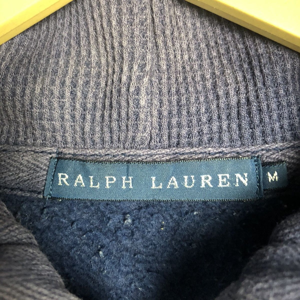 Ralph Lauren RL Ralph Lauren faded Blue vintage sweater Hoddie #A471 Size S / US 4 / IT 40 - 13 Thumbnail
