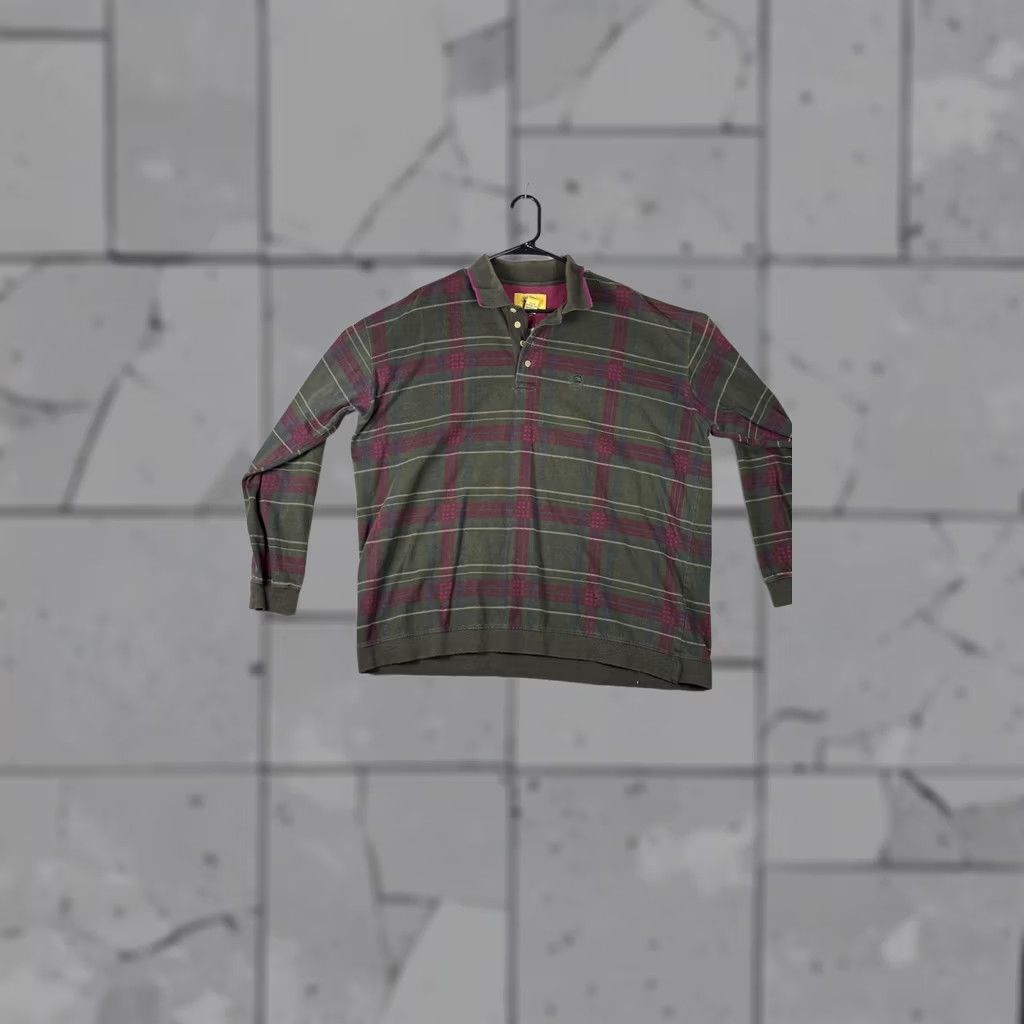 Vintage VINTAGE Duck Head Shirt Mens Large Green Plaid Long Sleeve 90s Pullover Casual Size US L / EU 52-54 / 3 - 1 Thumbnail