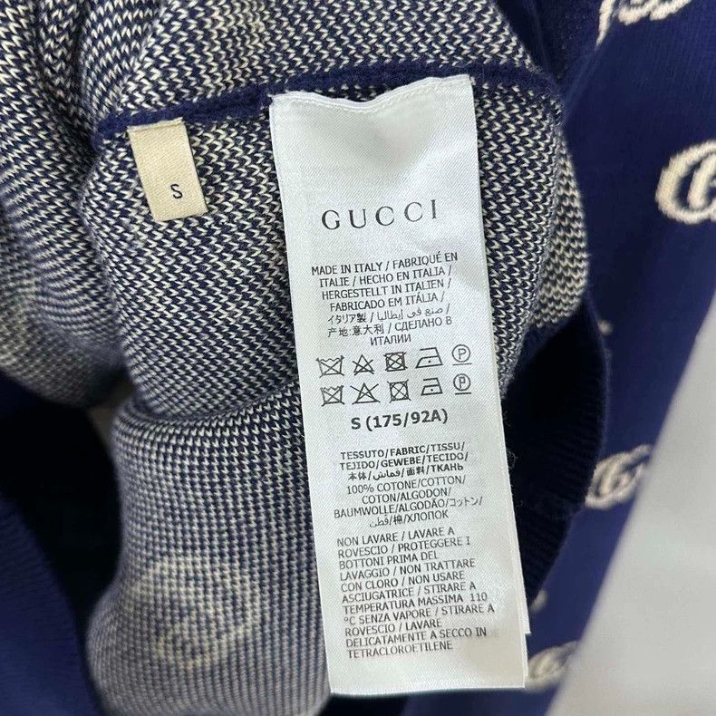 Gucci Gucci Double G old flower full print embroidered cardigan c Size S / US 4 / IT 40 - 5 Thumbnail