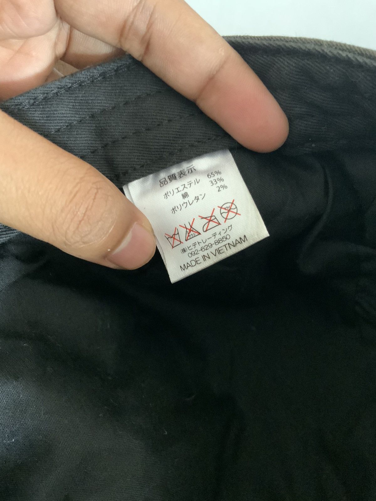 Japanese Brand Hide Trading Black Fade Flat Baretta Hat Size ONE SIZE - 8 Thumbnail