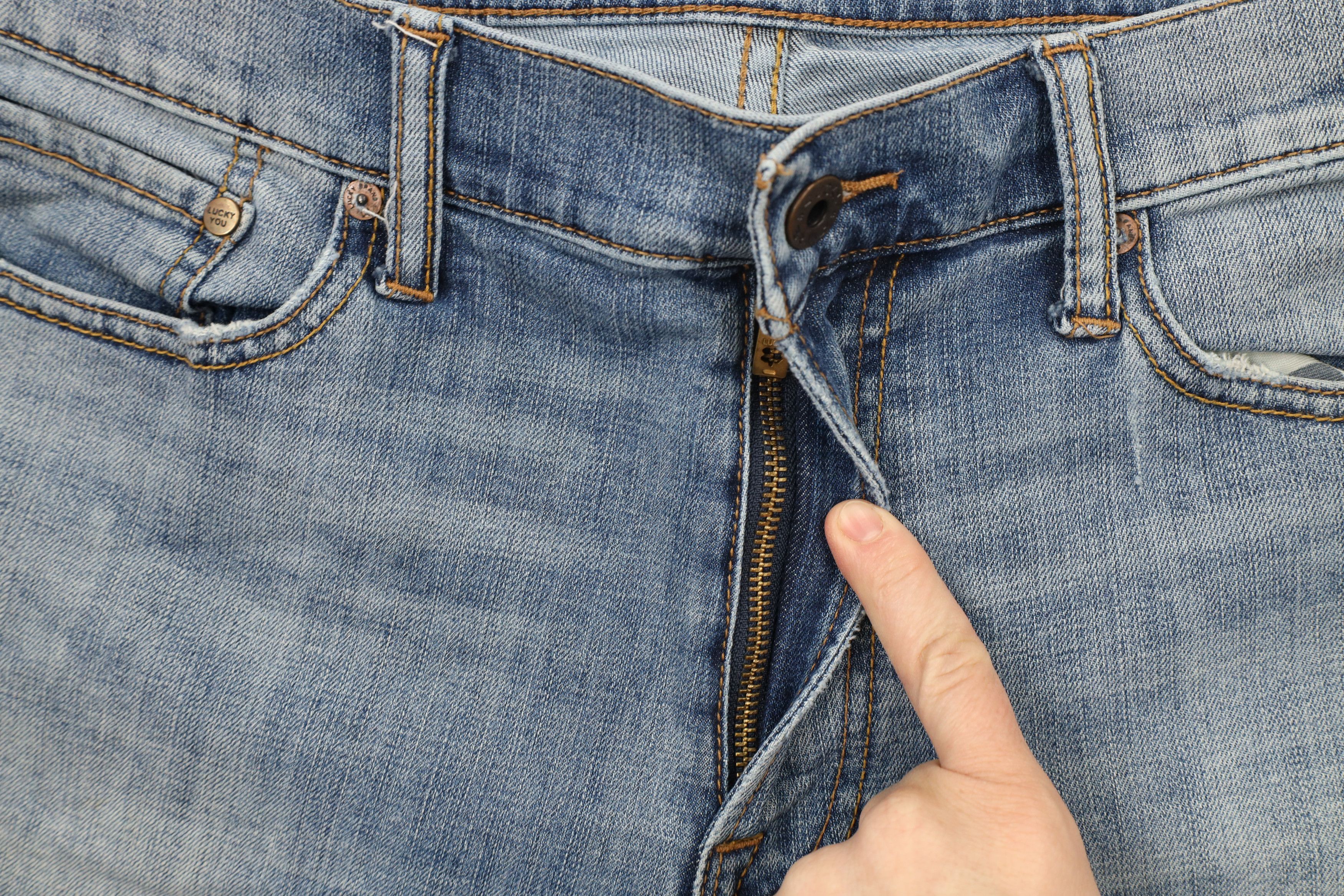 Lucky Brand × Vintage Vintage Lucky Brand 363 Vintage Straight Leg Denim Jeans Size US 32 / EU 48 - 6 Thumbnail
