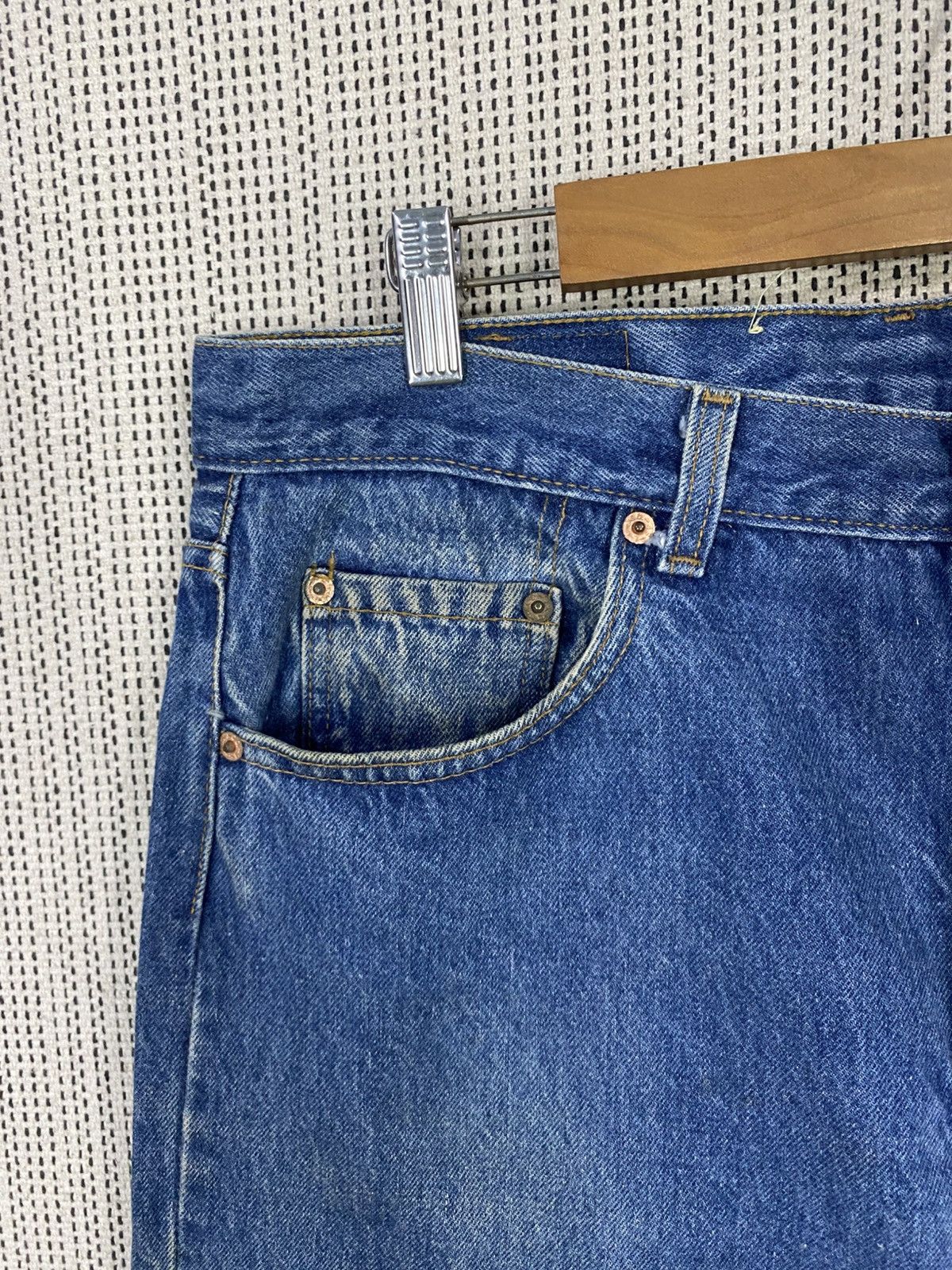 Levi's Vintage 80s levis 501 denim W35 L32 Size US 35 - 15 Thumbnail
