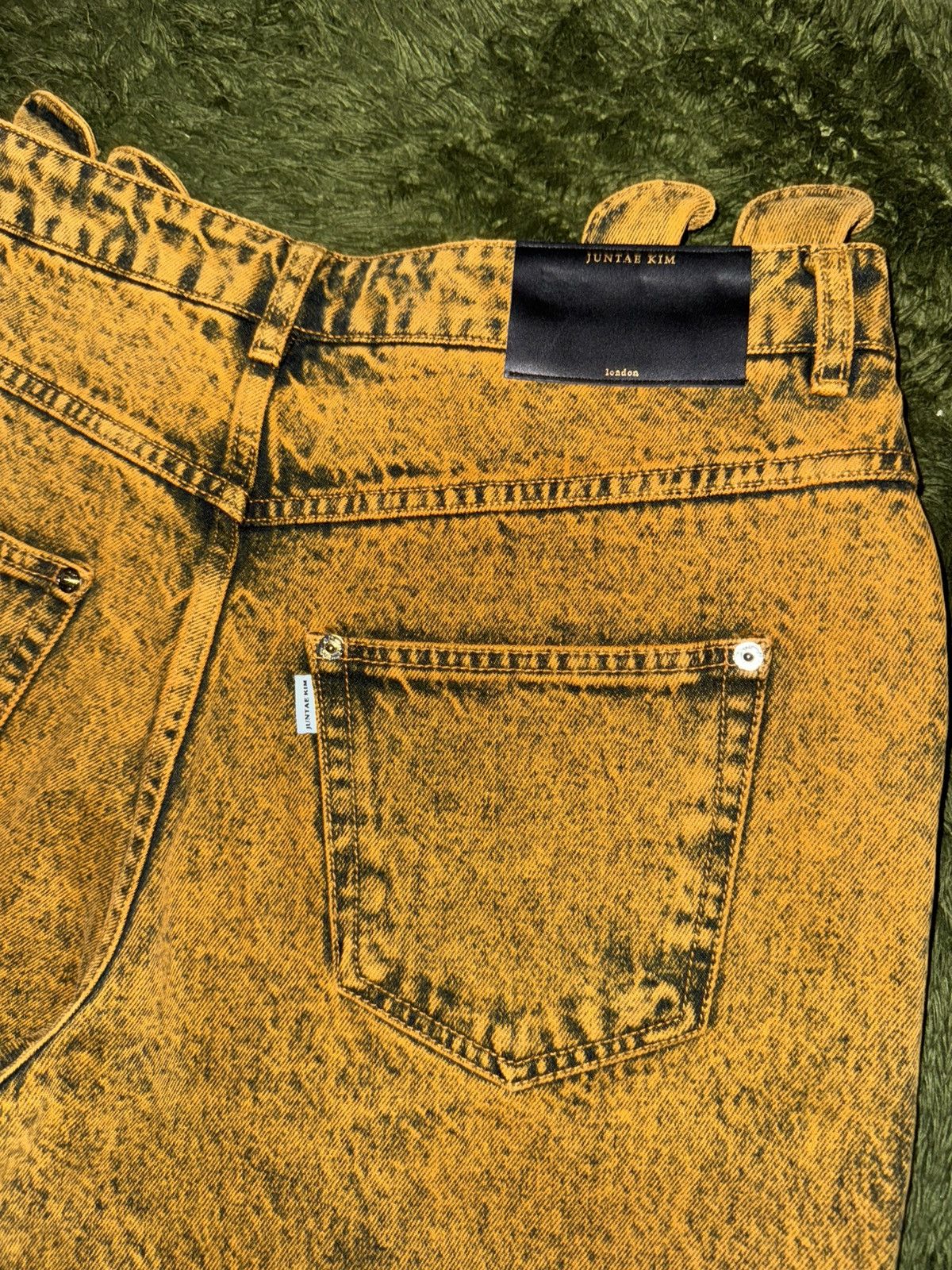 Juntae Kim [L] Juntae Kim Gather Corset Washed washed Denim Pants Size US 32 / EU 48 - 9 Thumbnail