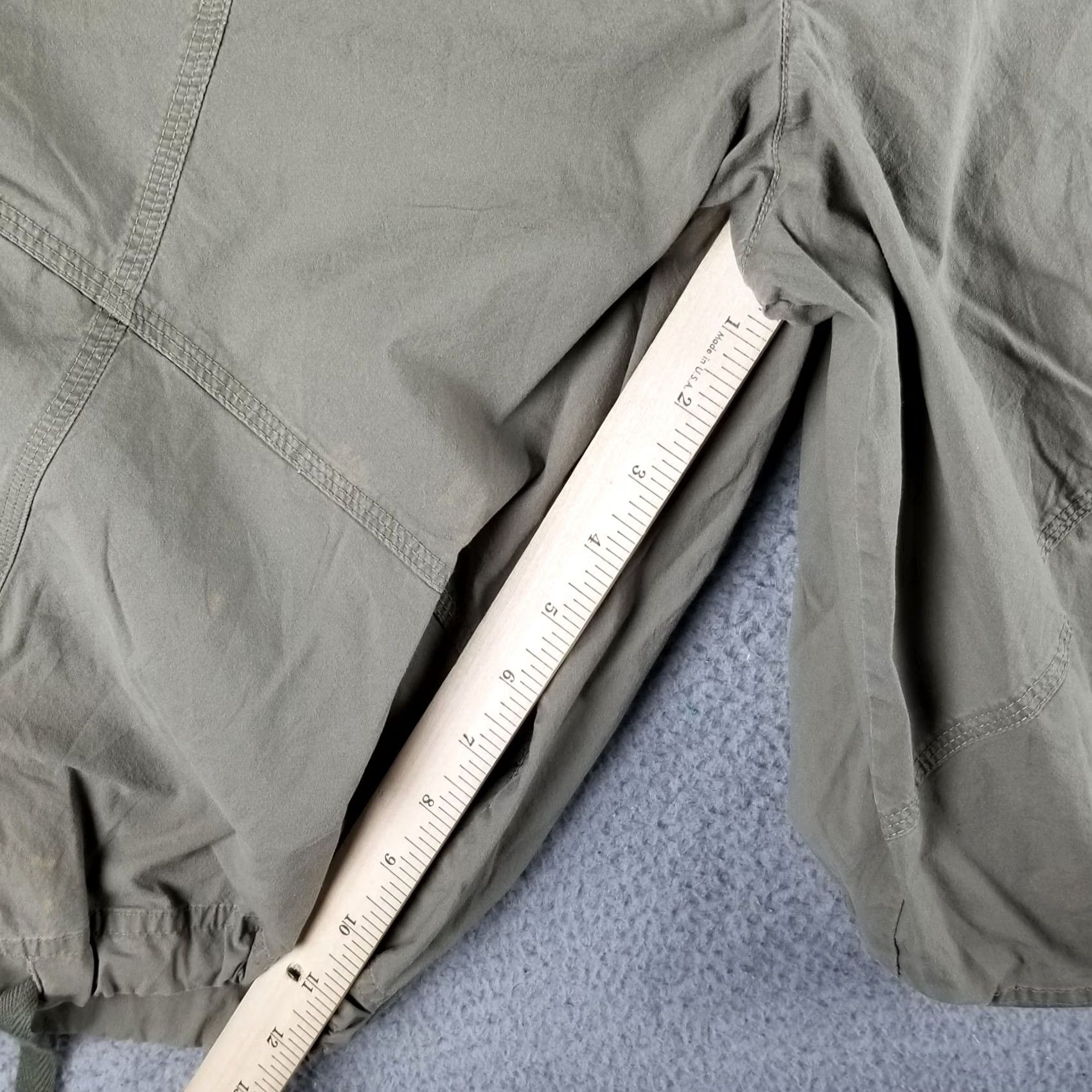 Nike VINTAGE Nike Shorts 34W Beige Hiking Outdoor Drawstring Cinch Legs Size US 34 / EU 50 - 6 Thumbnail