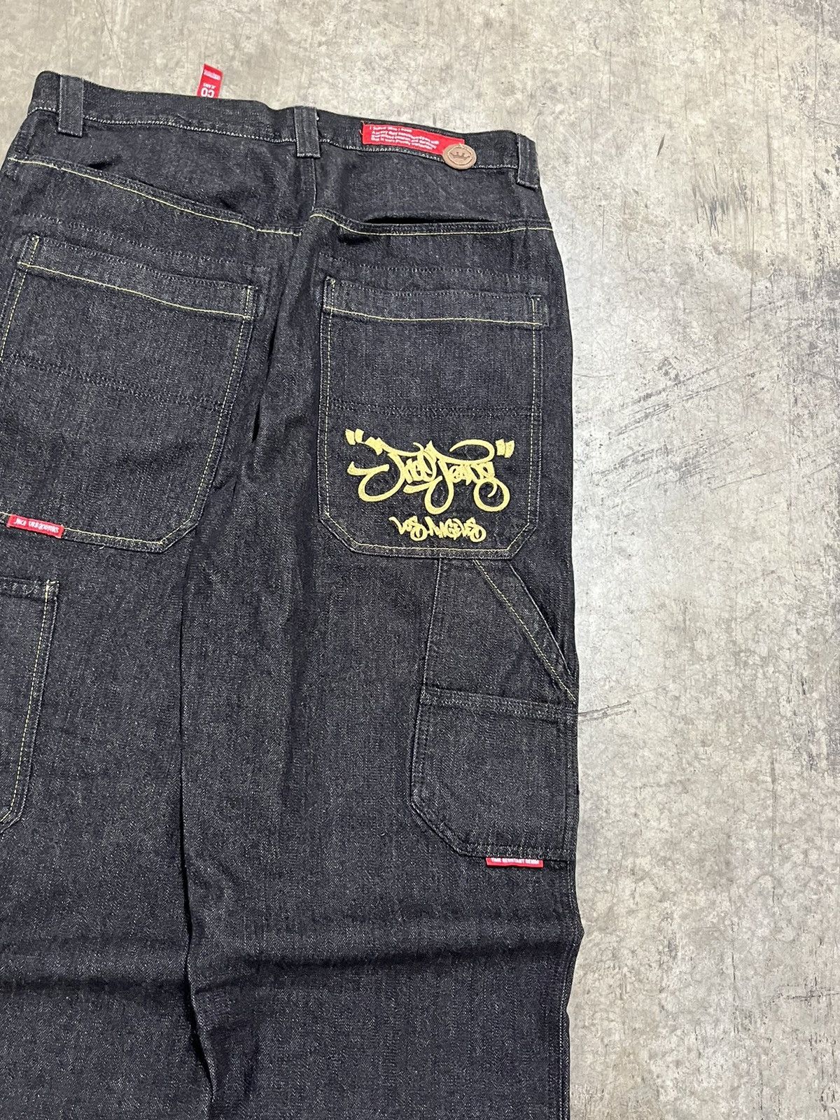 JNCO × Vintage Jnco jeans graffiti’s deep pocket wide leg skater hype rare Size US 38 / EU 54 - 4 Thumbnail