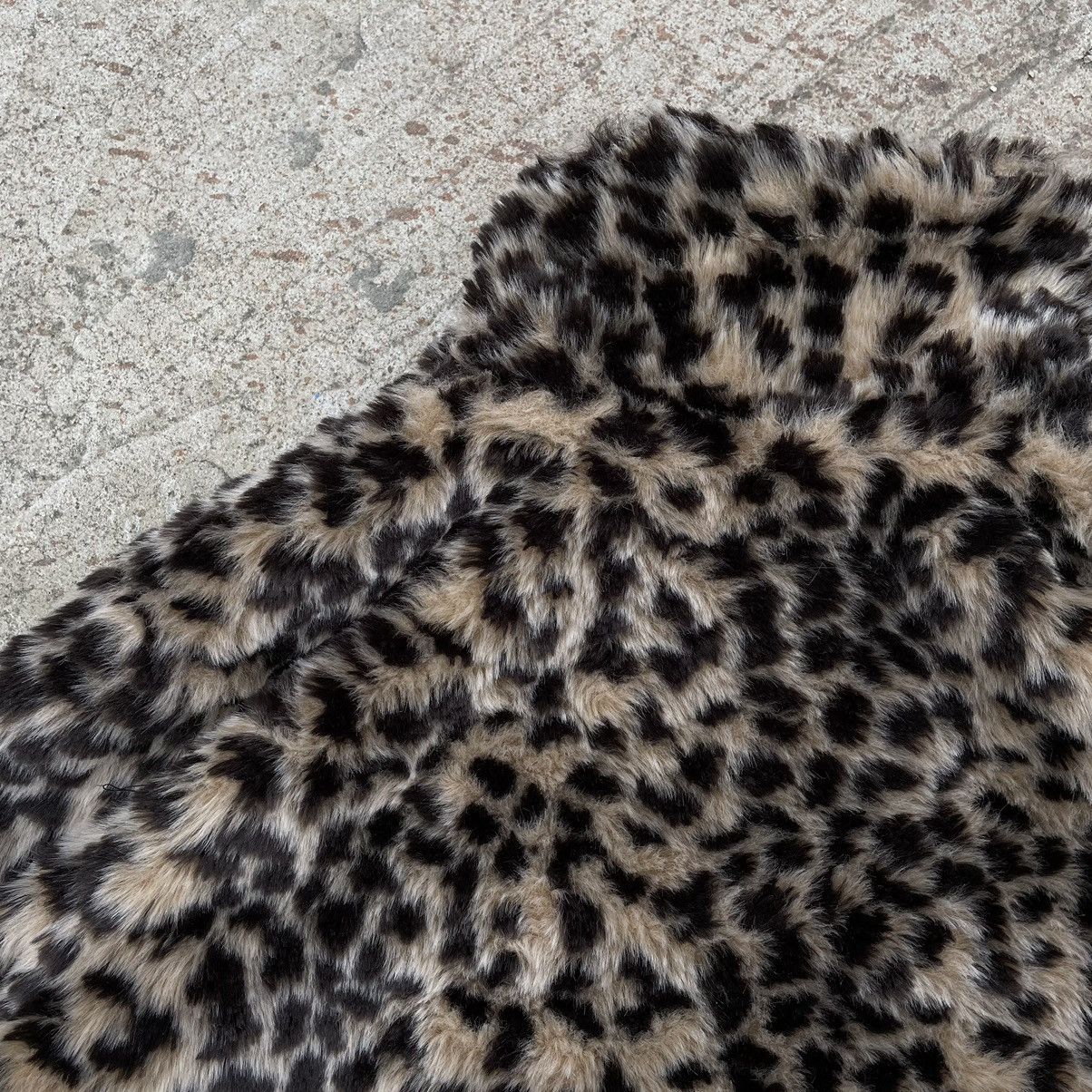 If Six Was Nine × Japanese Brand × Y/Project Vintage Fur Coat Light Jacket Leopard Y2K Japanese Style Size S / US 4 / IT 40 - 7 Thumbnail