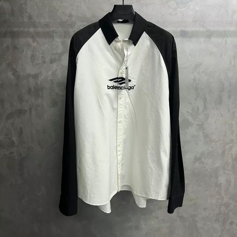 Balenciaga Balenciaga White contrast monogram logo print sunscreen si Size US M / EU 48-50 / 2 - 1 Thumbnail
