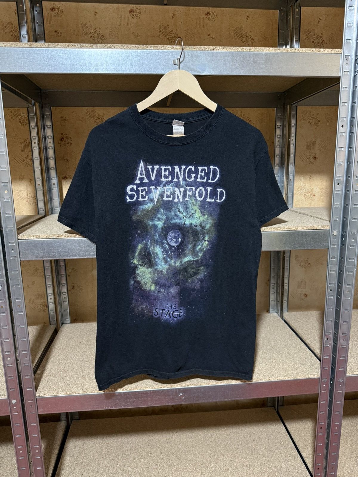 Band Tees × Vintage Vintage Avenged Sevenfold The Stage 2016 T-Shirt Y2K Hype Size US M / EU 48-50 / 2 - 1 Thumbnail