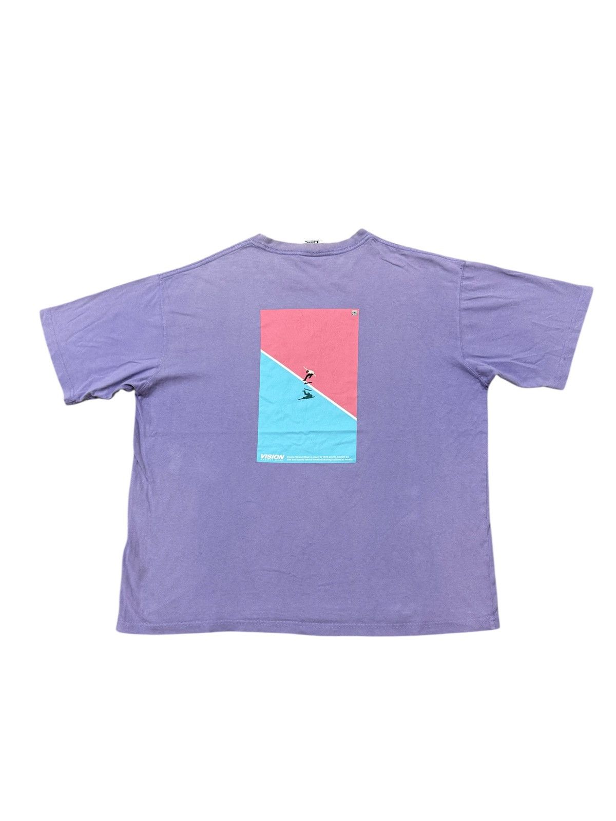 Japanese Brand × Vision Streetwear Vision Streetwear Backhit Skrin Boxy Tshirt Size US XL / EU 56 / 4 - 1 Thumbnail