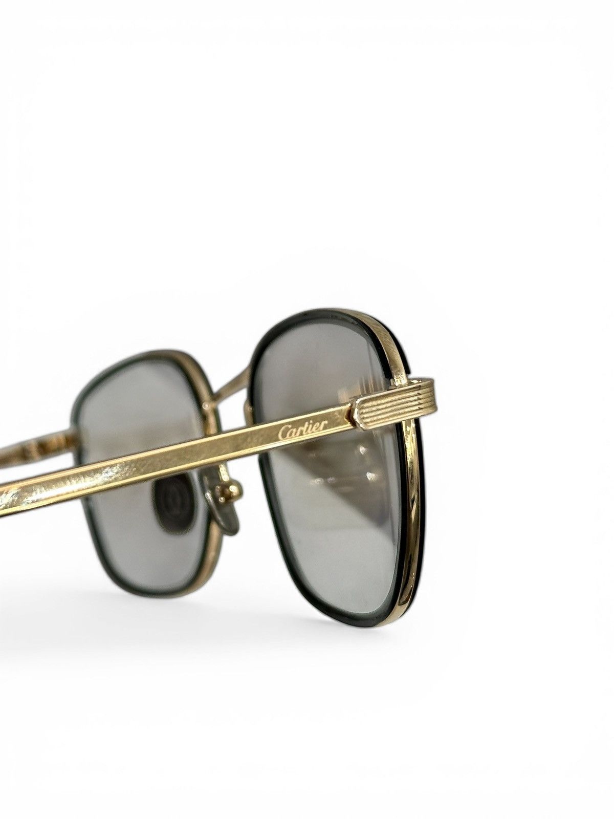 Cartier Cartier C Demo Square Eyeglasses Size ONE SIZE - 6 Thumbnail