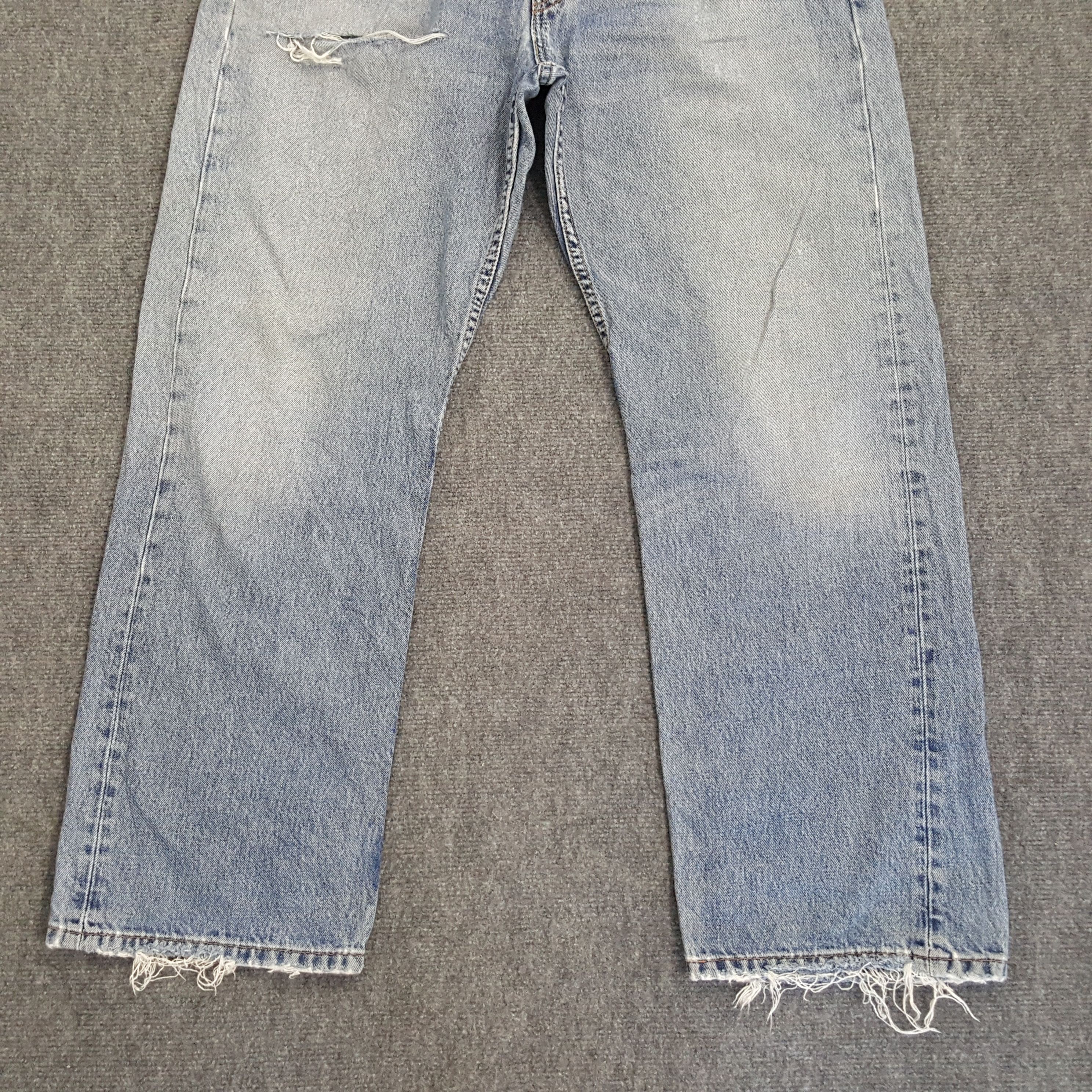 Levi's × Vintage Levi's American Distressed Style Baggy Denim Jeans Size US 36 / EU 52 - 3 Thumbnail