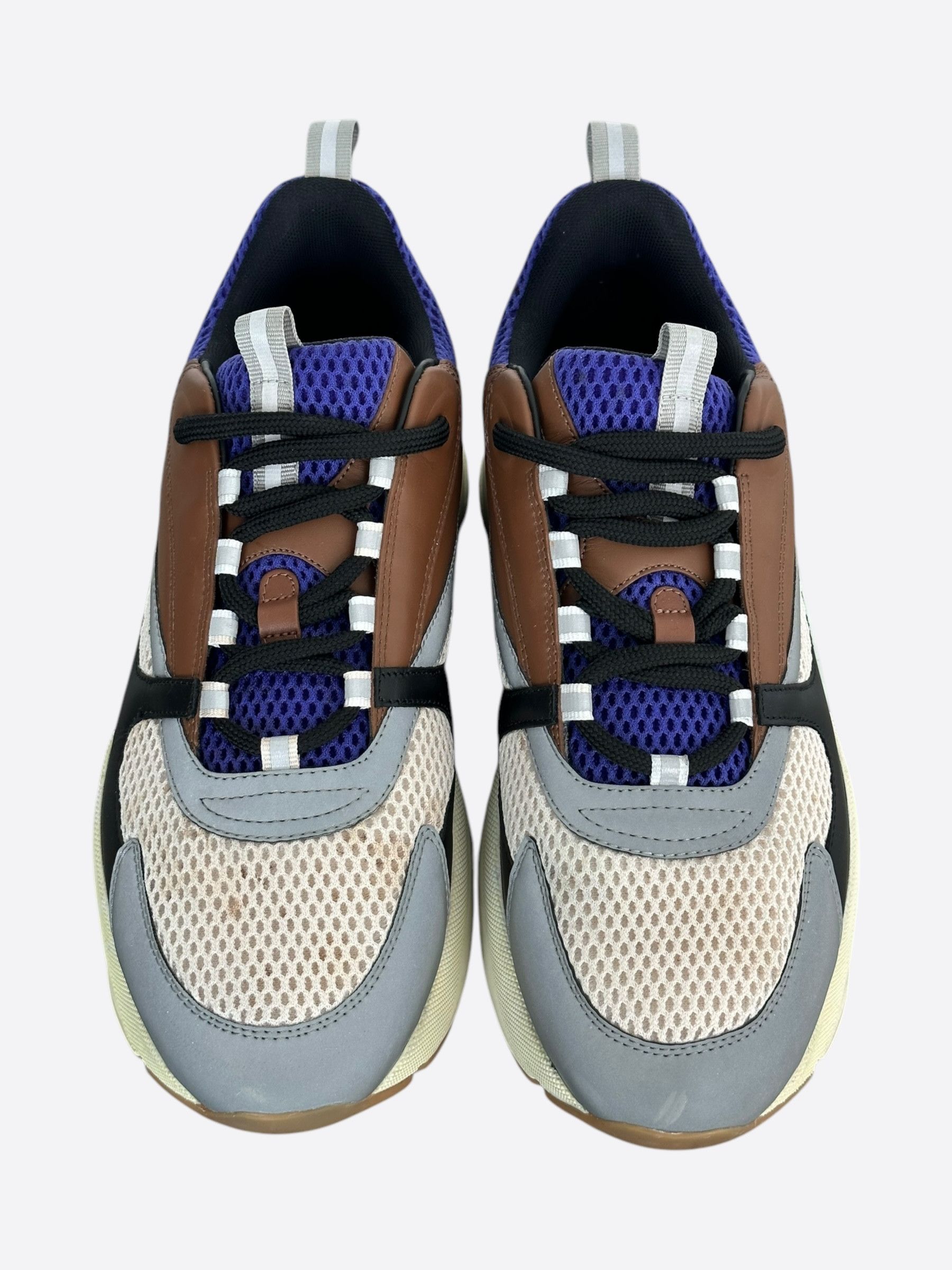 Dior Dior Brown & Black B22 Sneakers Size US 11 / EU 44 - 2 Thumbnail