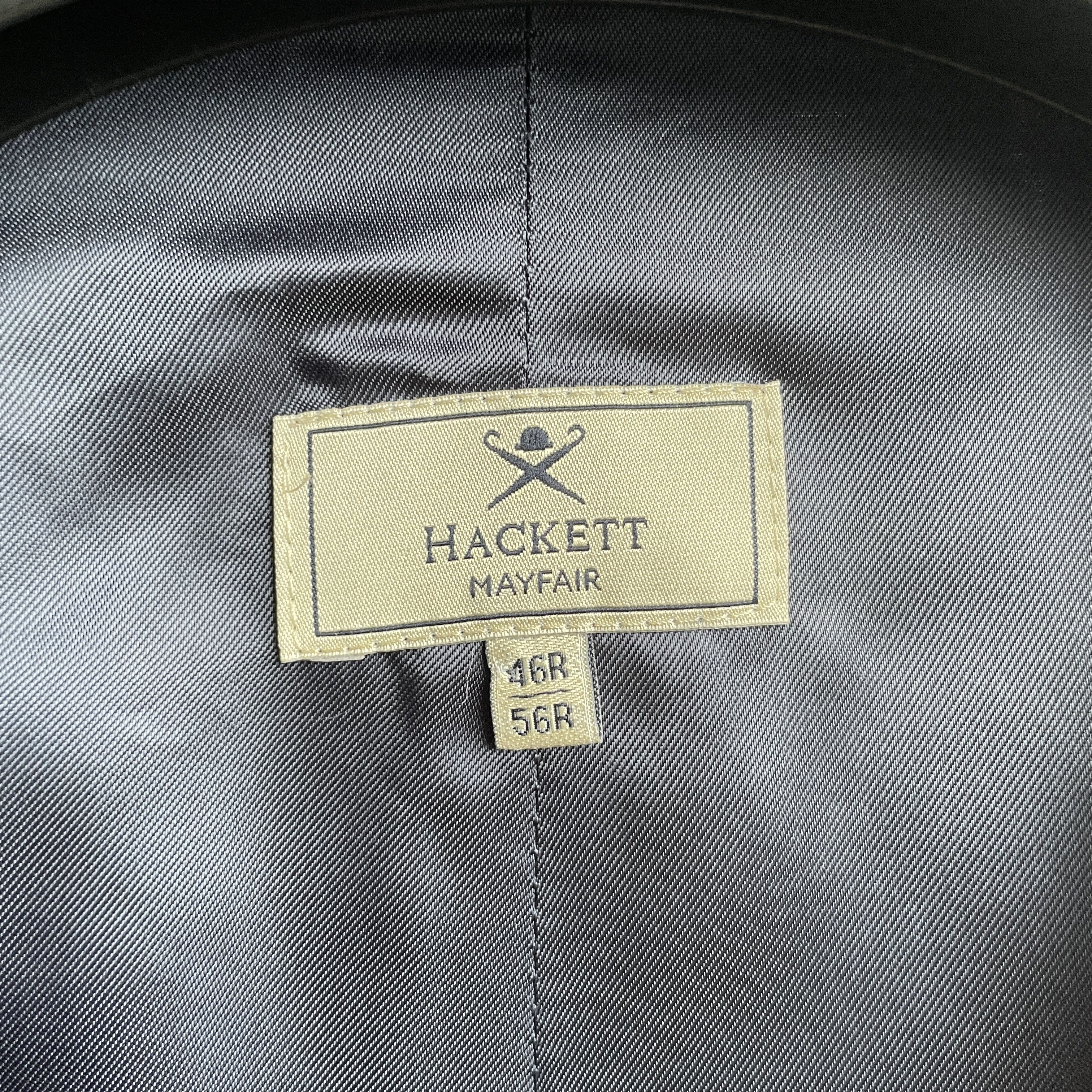 Hackett Hackett Mayfair Check Wool Waistcoat Size UK/US 46/EUR 56 Size 46R - 5 Thumbnail