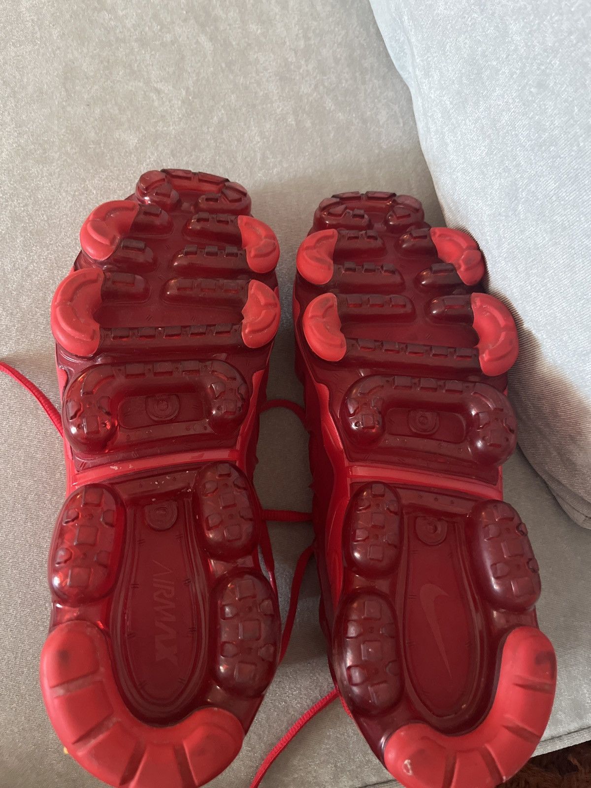 Nike Nike Air VaporMax All Red Size US 9 / EU 42 - 3 Thumbnail