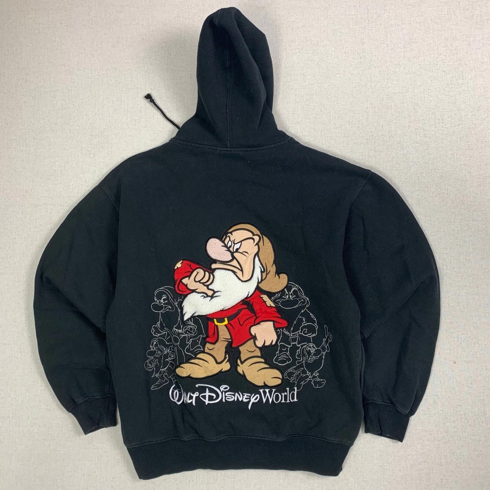 Disney Grumpy Seven Dwarves Disney Full Zip Hoodie Sweater S Y2K Size US S / EU 44-46 / 1 - 2 Thumbnail