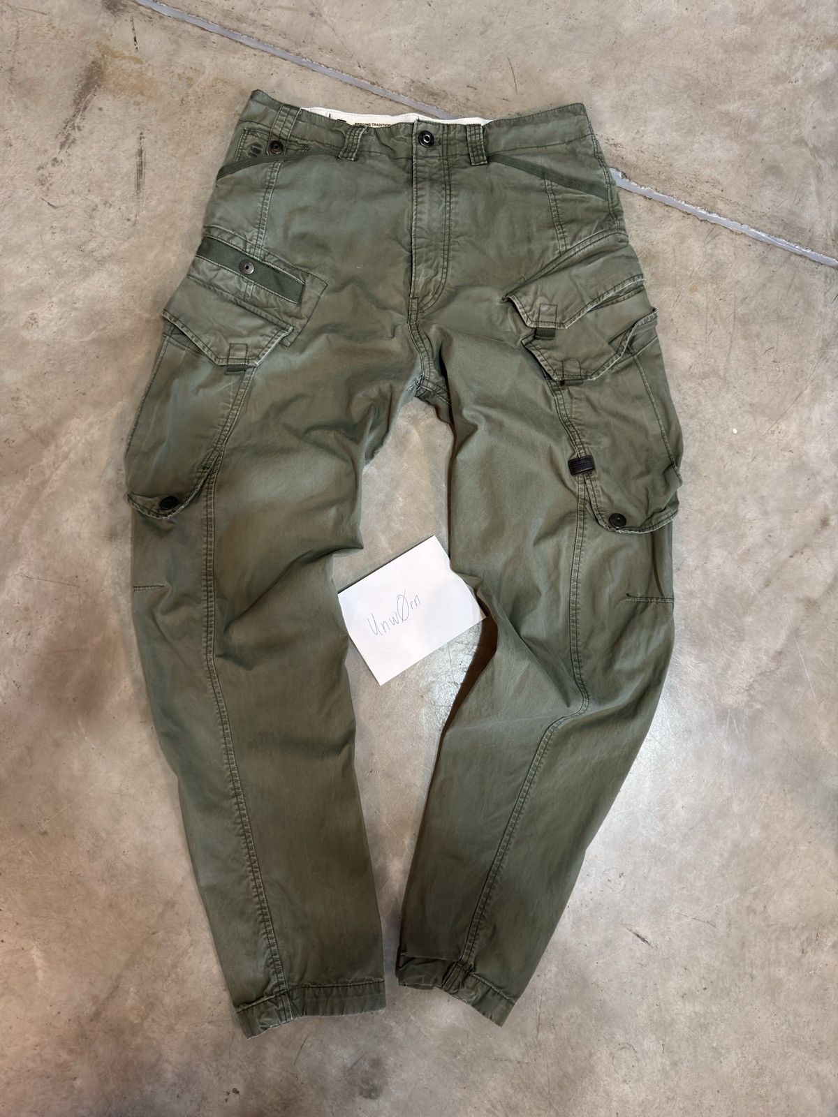 G-Star DRONER RELAXED TAPERED CARGO PANT Size US 29 - 1 Thumbnail