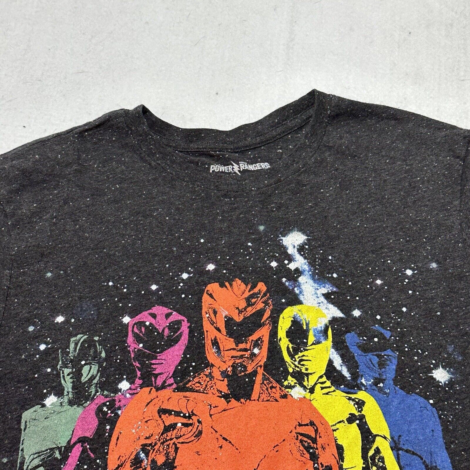 Other Power Rangers Medium Graphic BioWorld Retro TV Black T Shirt Size US M / EU 48-50 / 2 - 5 Thumbnail