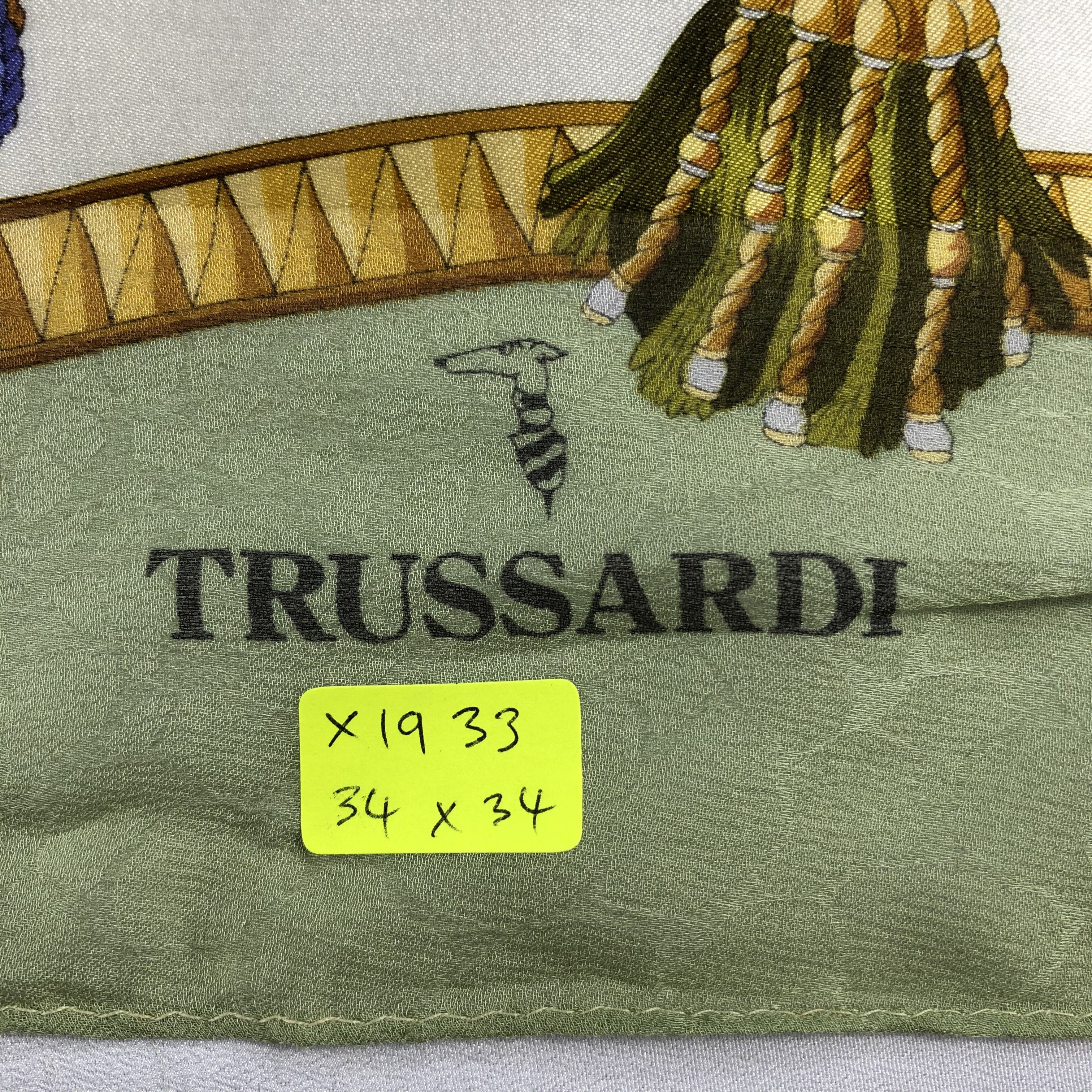 Trussardi Vintage Trussardi Silk Scarf Size ONE SIZE - 7 Thumbnail
