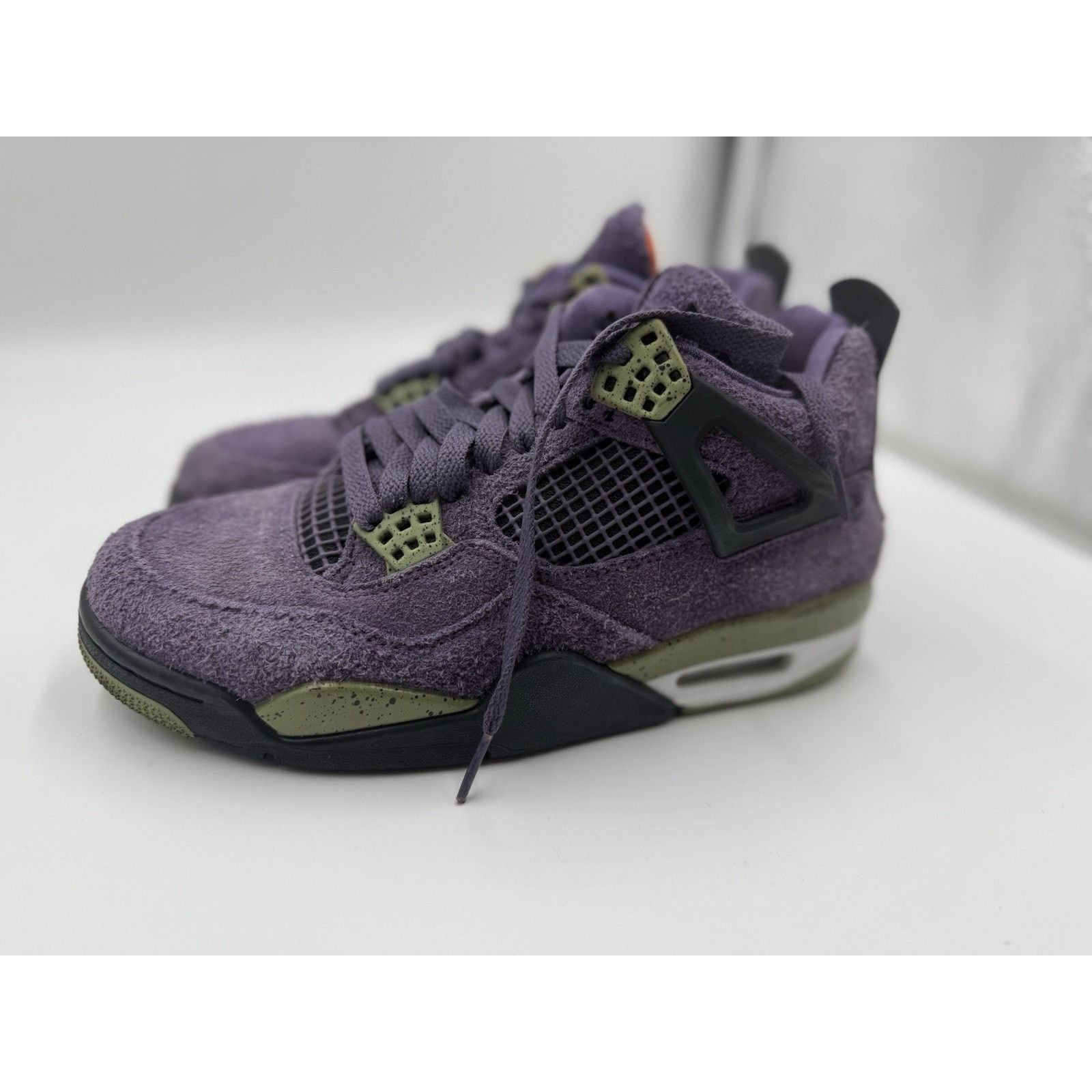 Jordan Brand Size 8 - Jordan 4 Retro Mid Canyon Purple W NBS386 Size US 8 / IT 38 - 2 Thumbnail