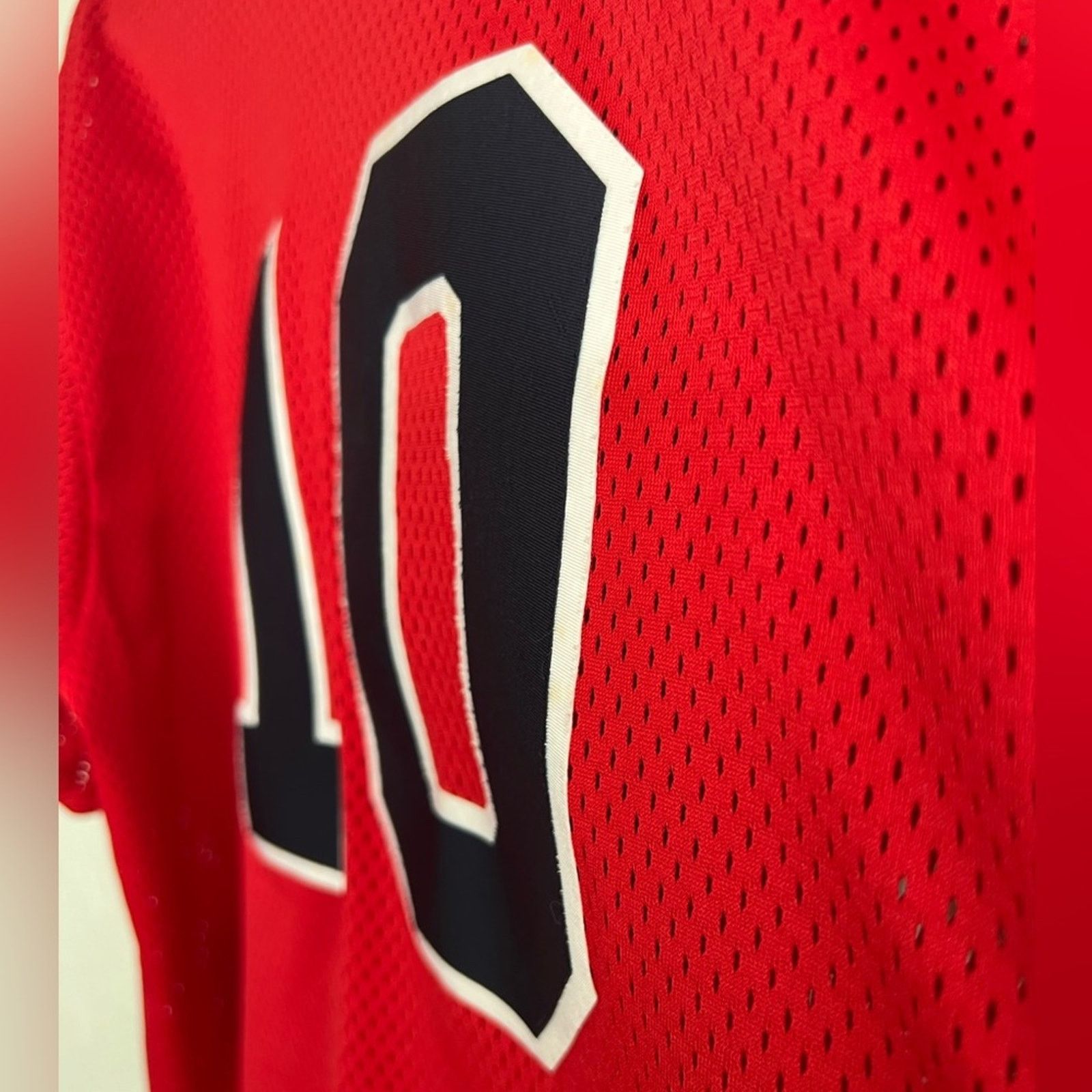 Majestic Vintage GAME USED Post 47 Legion Baseball Jersey #10 RARE L Size US L / EU 52-54 / 3 - 4 Thumbnail