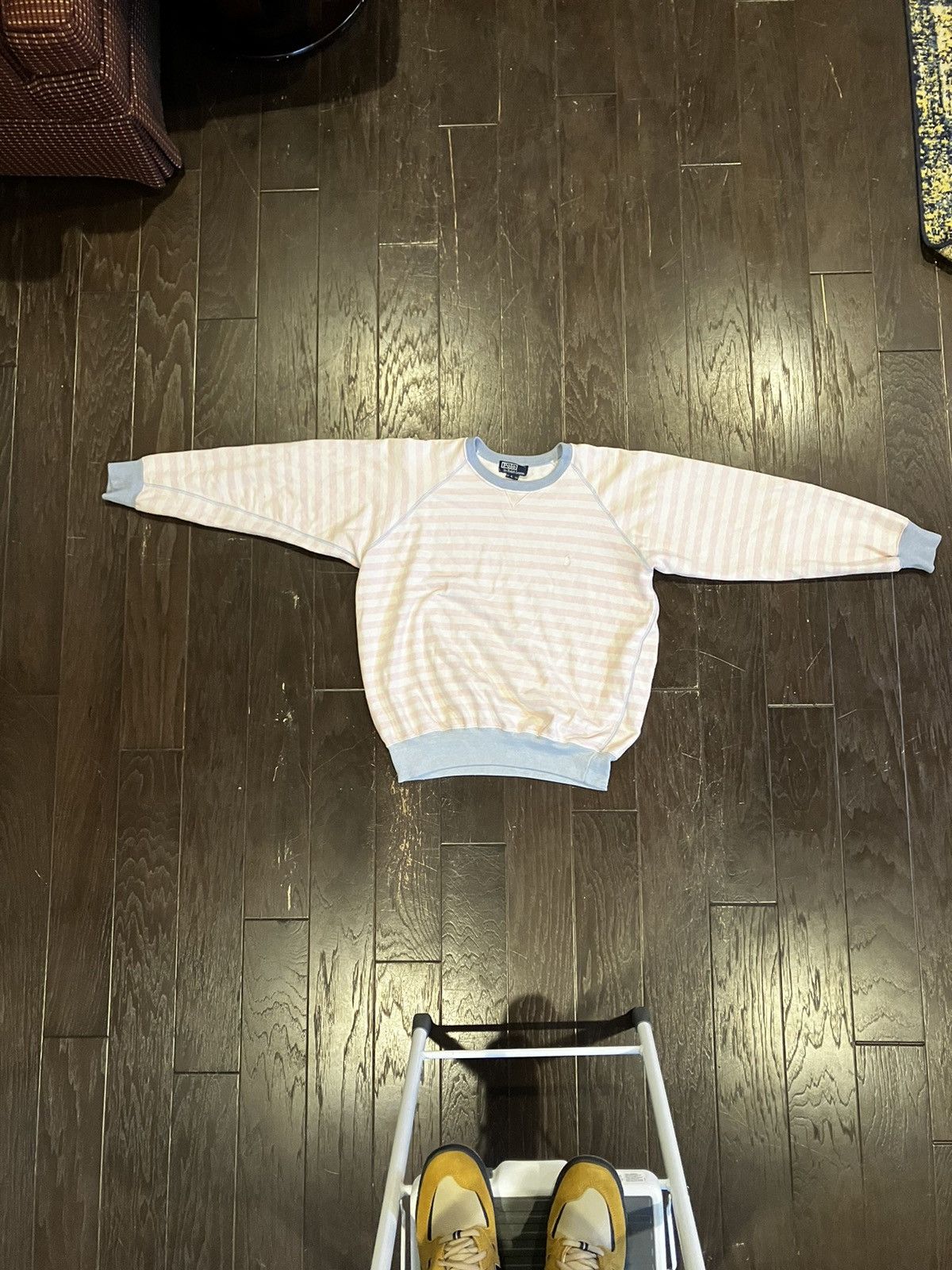 image of Polo Ralph Lauren Polo Crew Neck in Pink, Men's (Size Medium)