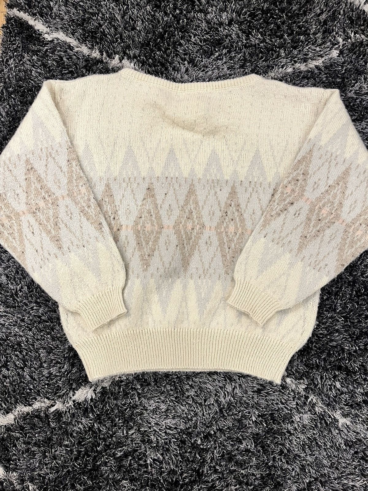 Vintage BEIGE VINTAGE SWEATER Size US S / EU 44-46 / 1 - 3 Thumbnail