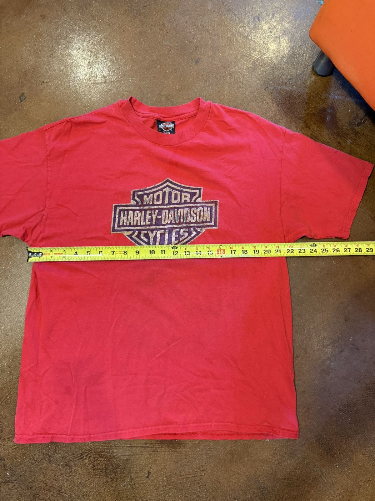 Harley Davidson Harley Davidson ©1997 House of Harleys CA tee red XL Size US XL / EU 56 / 4 - 9 Thumbnail