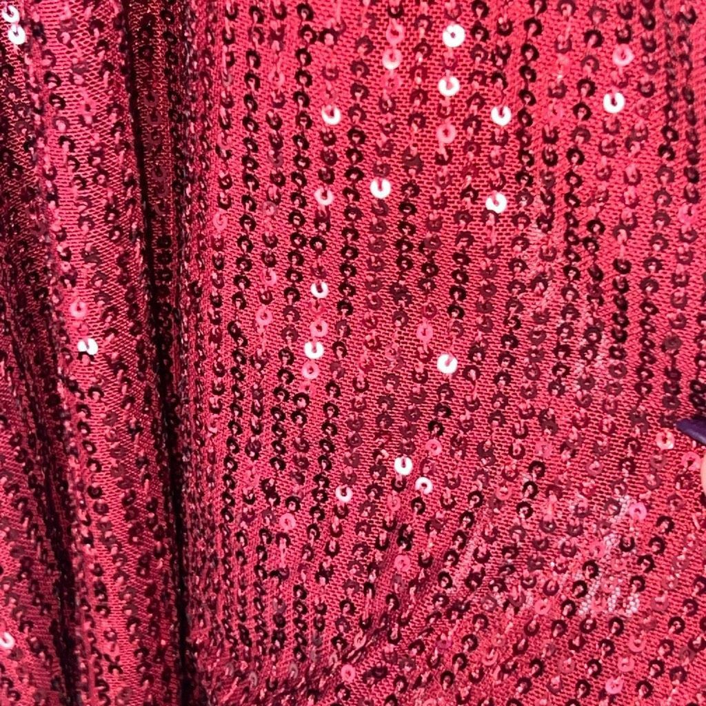Other Sparkle Burgundy Lined Racerback Back Adjustable Strap Tank Size XXL / US 16-18 / IT 52-54 - 7 Thumbnail