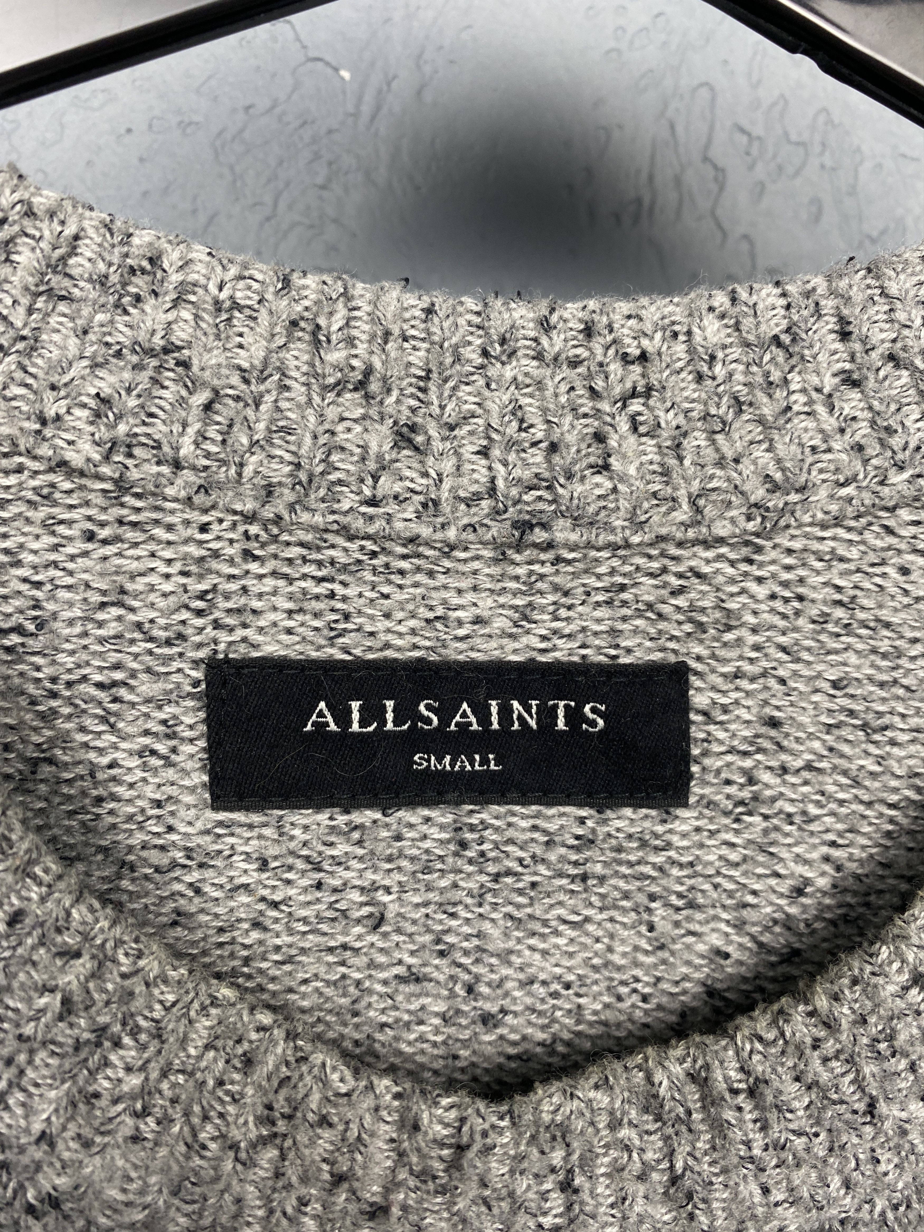 Allsaints Allsaints Mens Hane Crew Neck Knit Sweater Size US S / EU 44-46 / 1 - 3 Thumbnail