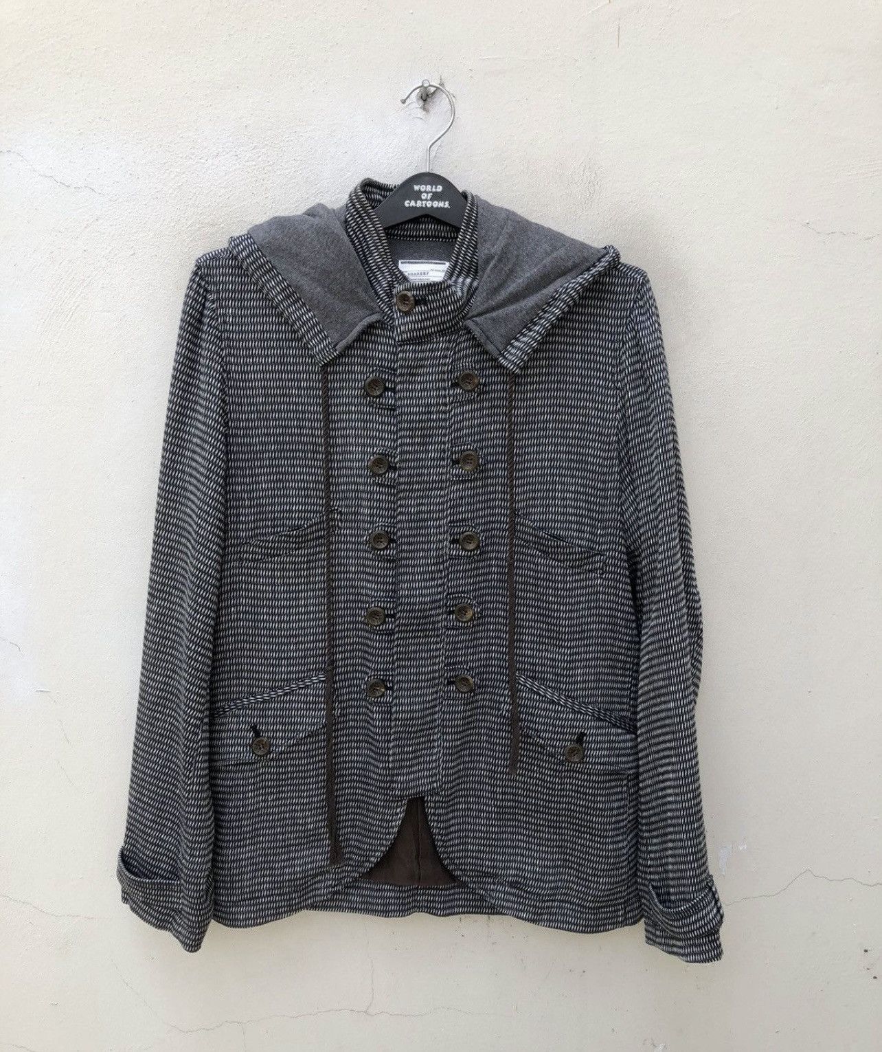 SHAREEF 2007 SHAREEF Japan Linen Hoodie Zipper Jacket Size US M / EU 48-50 / 2 - 8 Thumbnail