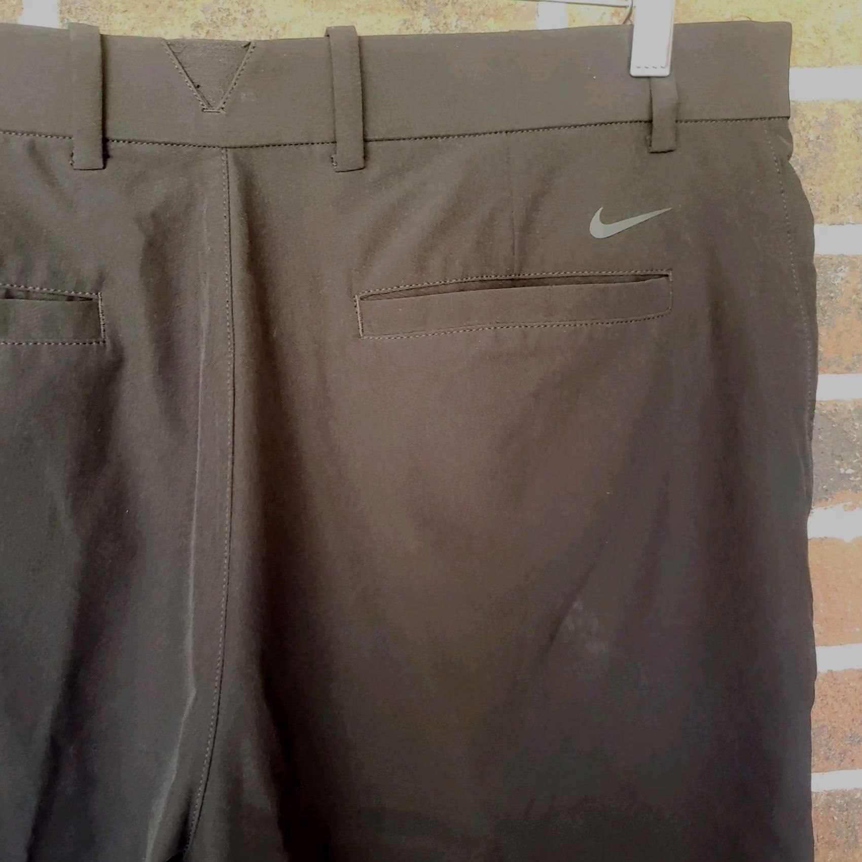 Nike Nike Golf Shorts Mens Dri-Fit Standard Fit Black 36 Nike Shield Pockets Moisture Wicking Slim Fit? Size US 36 / EU 52 - 7 Thumbnail