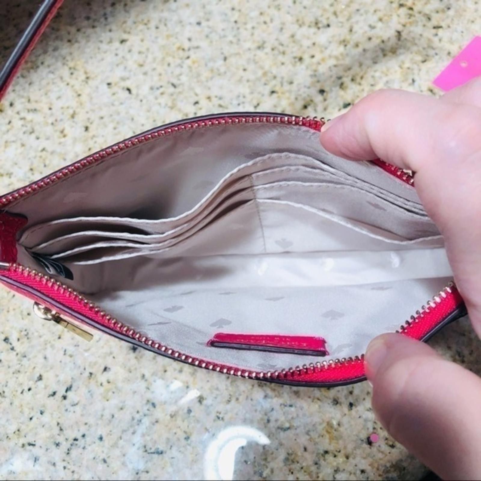 Kate Spade Kate Spade Pink Leather Multi Purpose Convertible Bag Size ONE SIZE - 9 Thumbnail