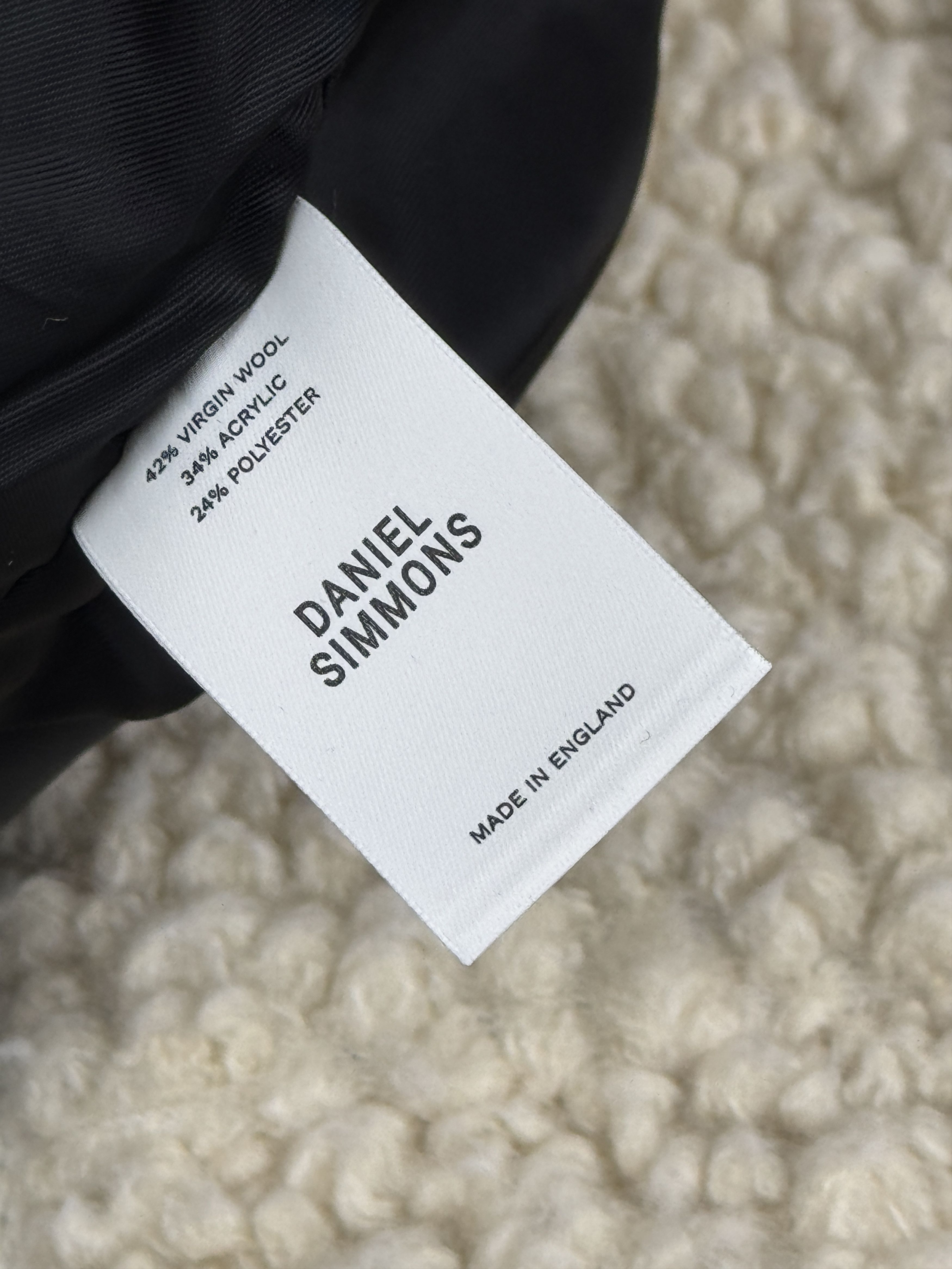 Daniel Simmons Daniel Simmons Wool Zip Up Fleece Cream Jacket L Size US L / EU 52-54 / 3 - 10 Thumbnail